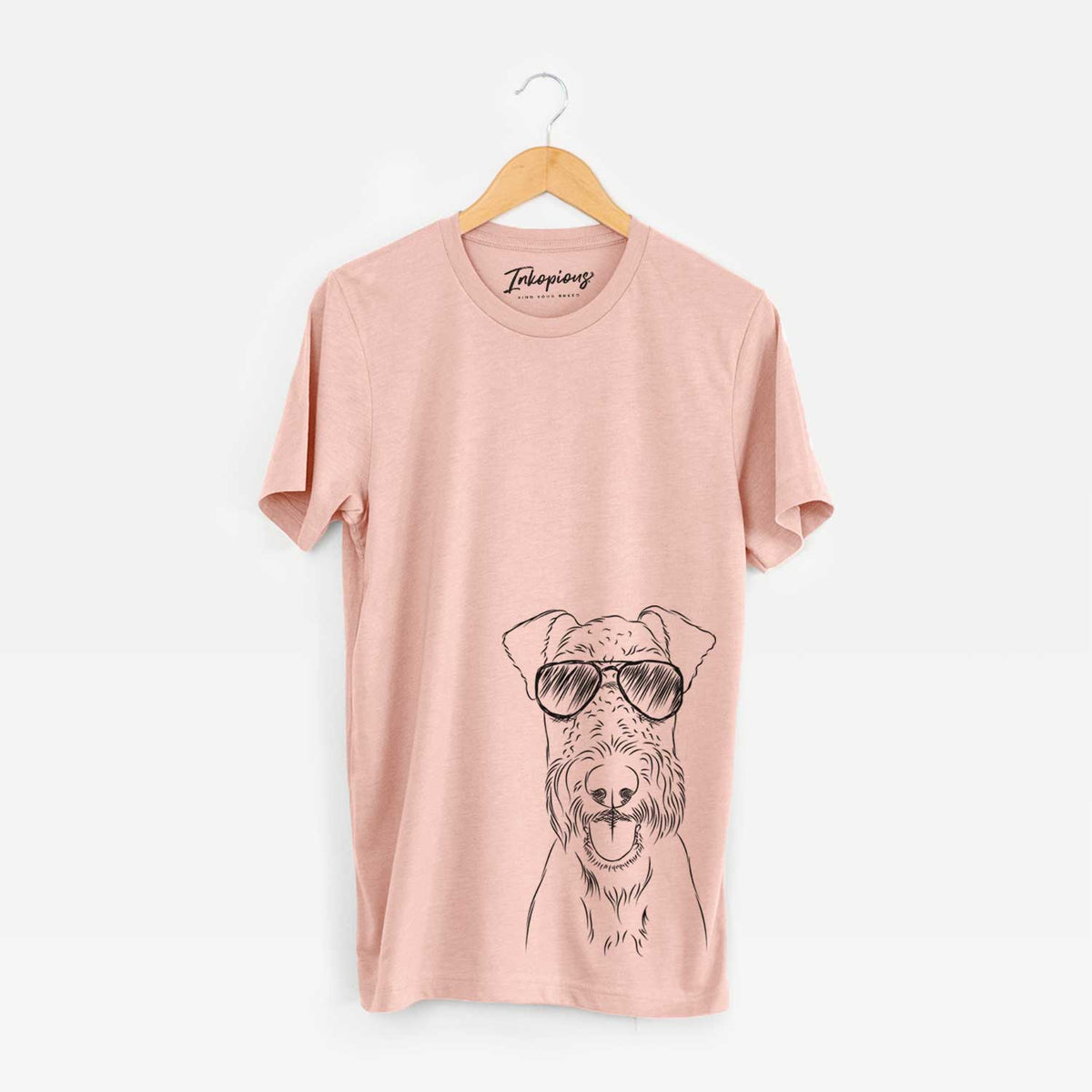 Aviator Andy the Airedale Terrier - Unisex Crewneck