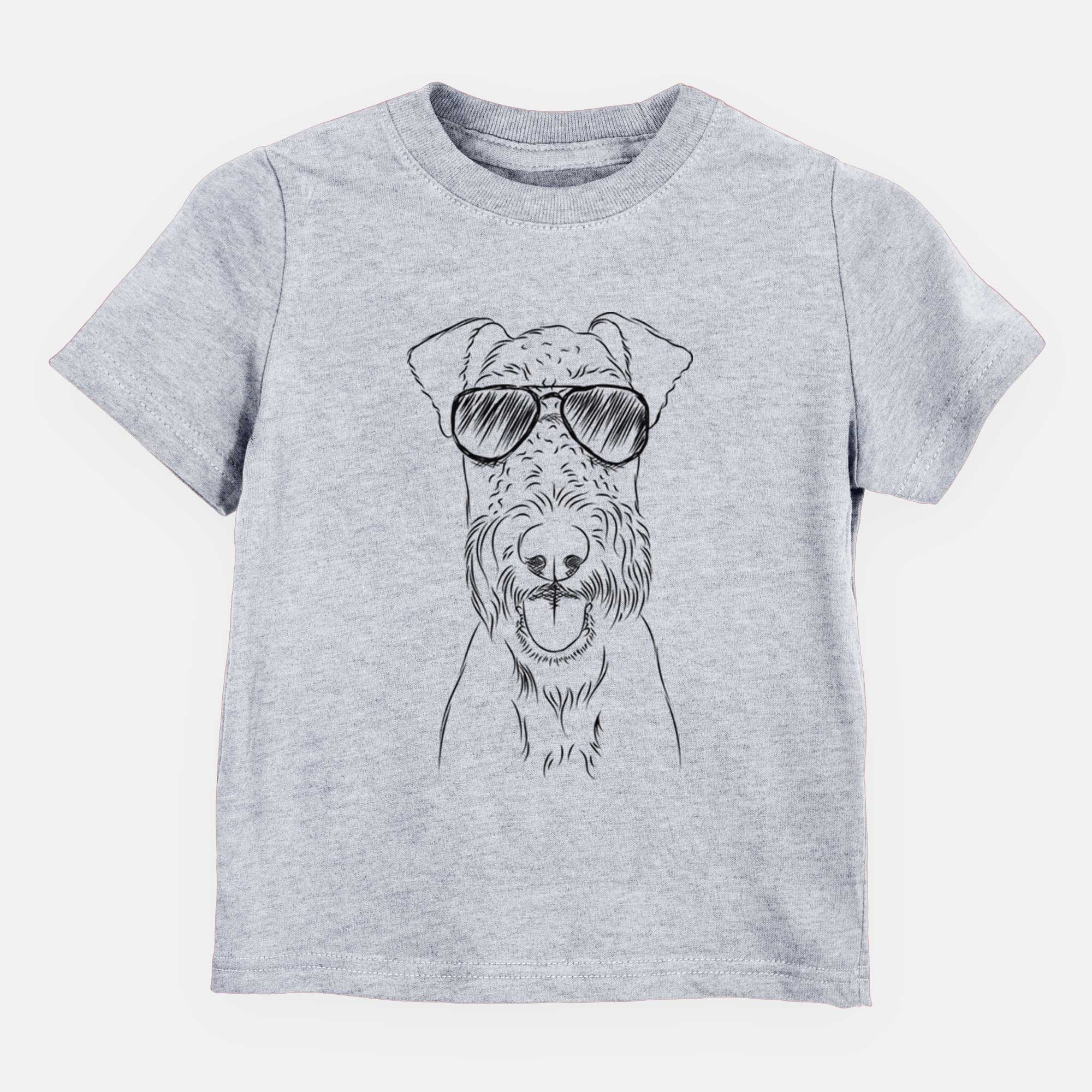 Aviator Andy the Airedale Terrier - Kids/Youth/Toddler Shirt