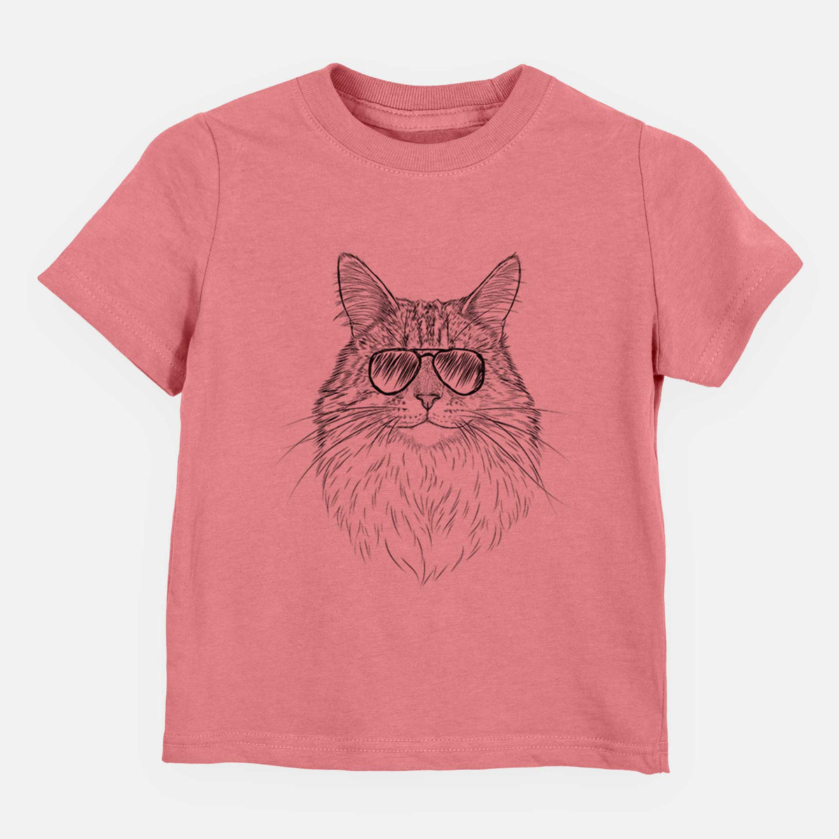 Aviator Angel the Maine Coon Cat - Kids/Youth/Toddler Shirt