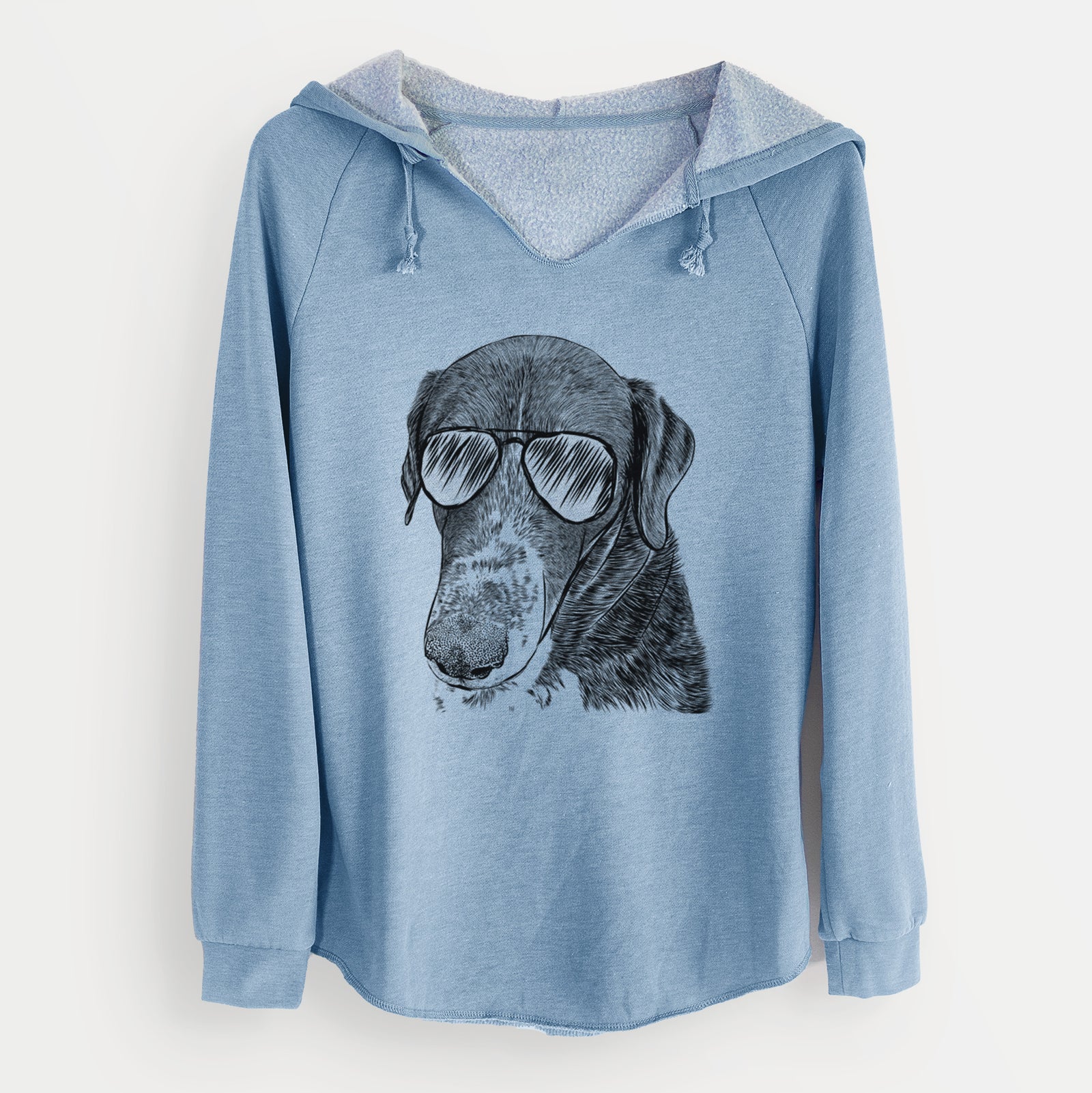 Aviator Angel Orion the Mixed Breed - Cali Wave Hooded Sweatshirt