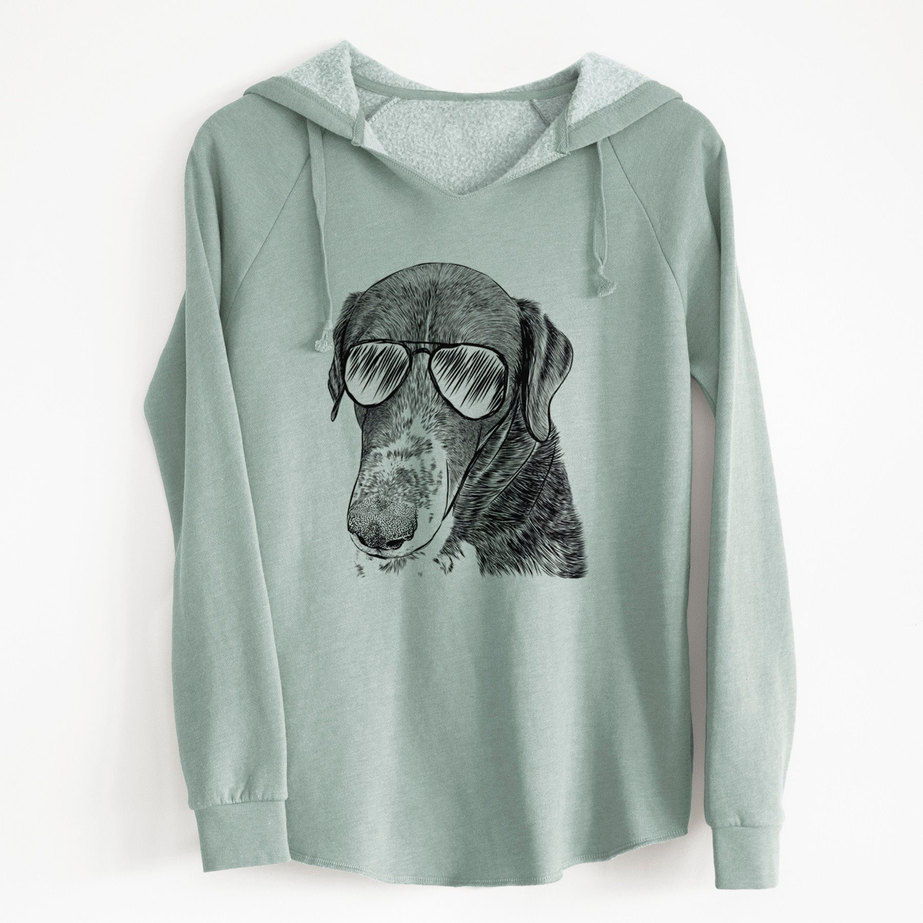 Aviator Angel Orion the Mixed Breed - Cali Wave Hooded Sweatshirt