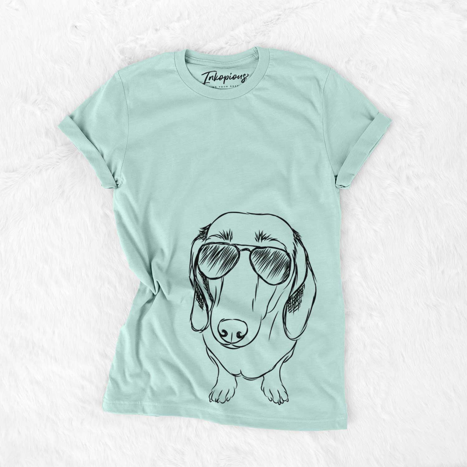 Aviator Annabelle the Dachshund - Unisex Crewneck