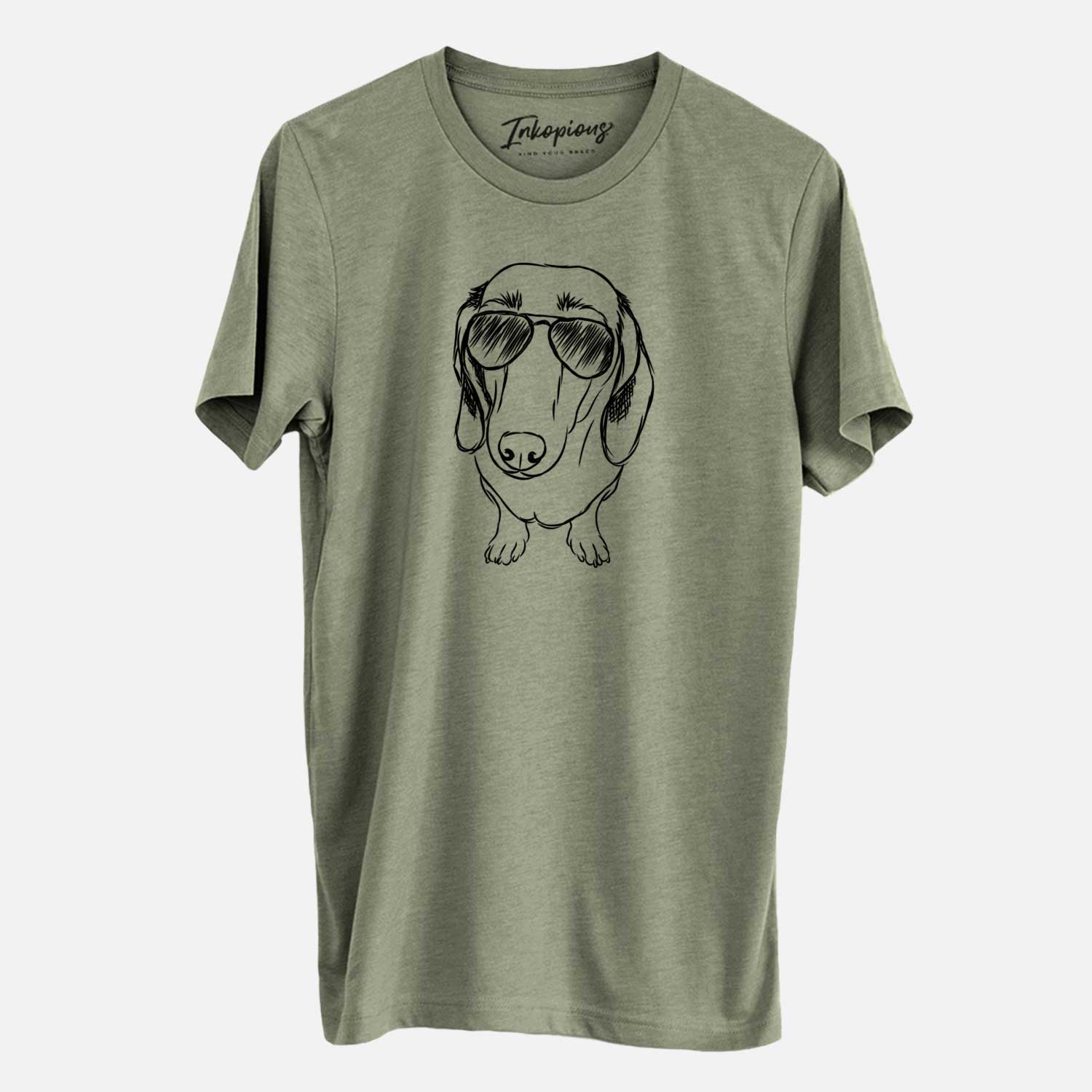 Aviator Annabelle the Dachshund - Unisex Crewneck