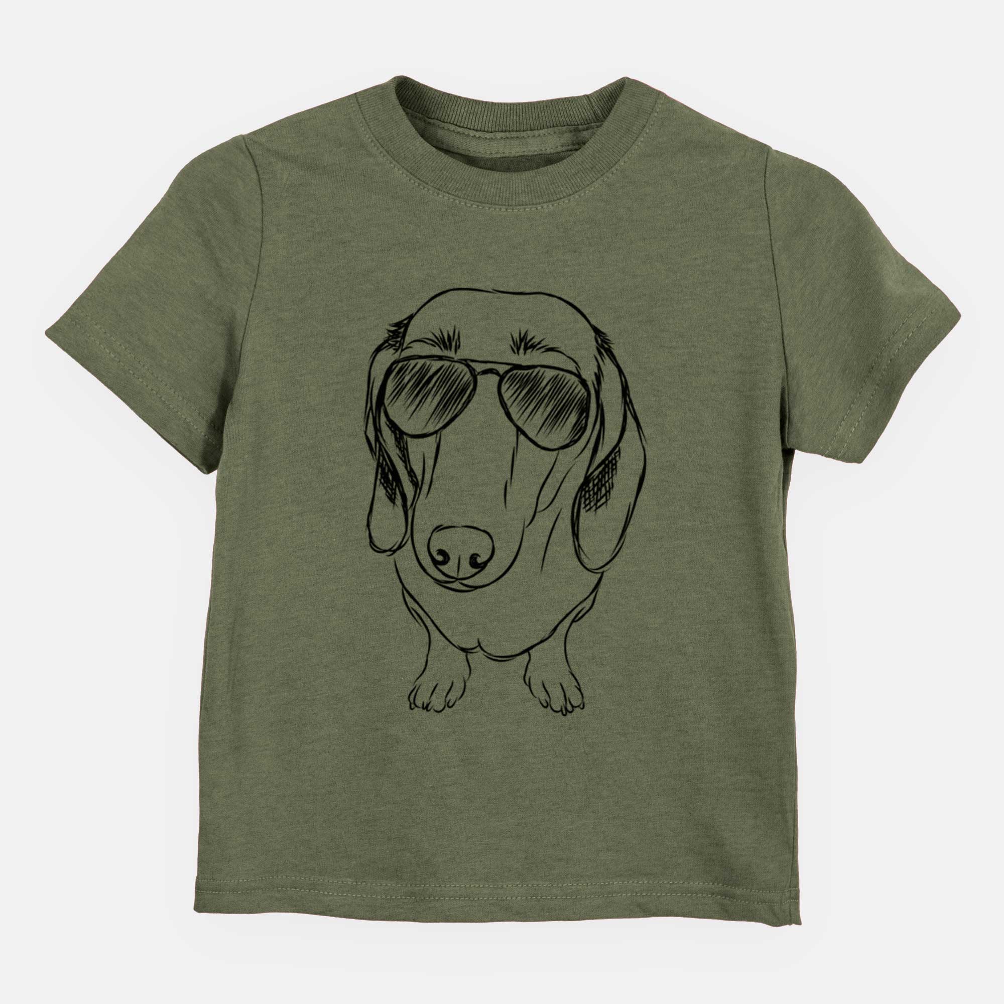 Aviator Annabelle the Dachshund - Kids/Youth/Toddler Shirt