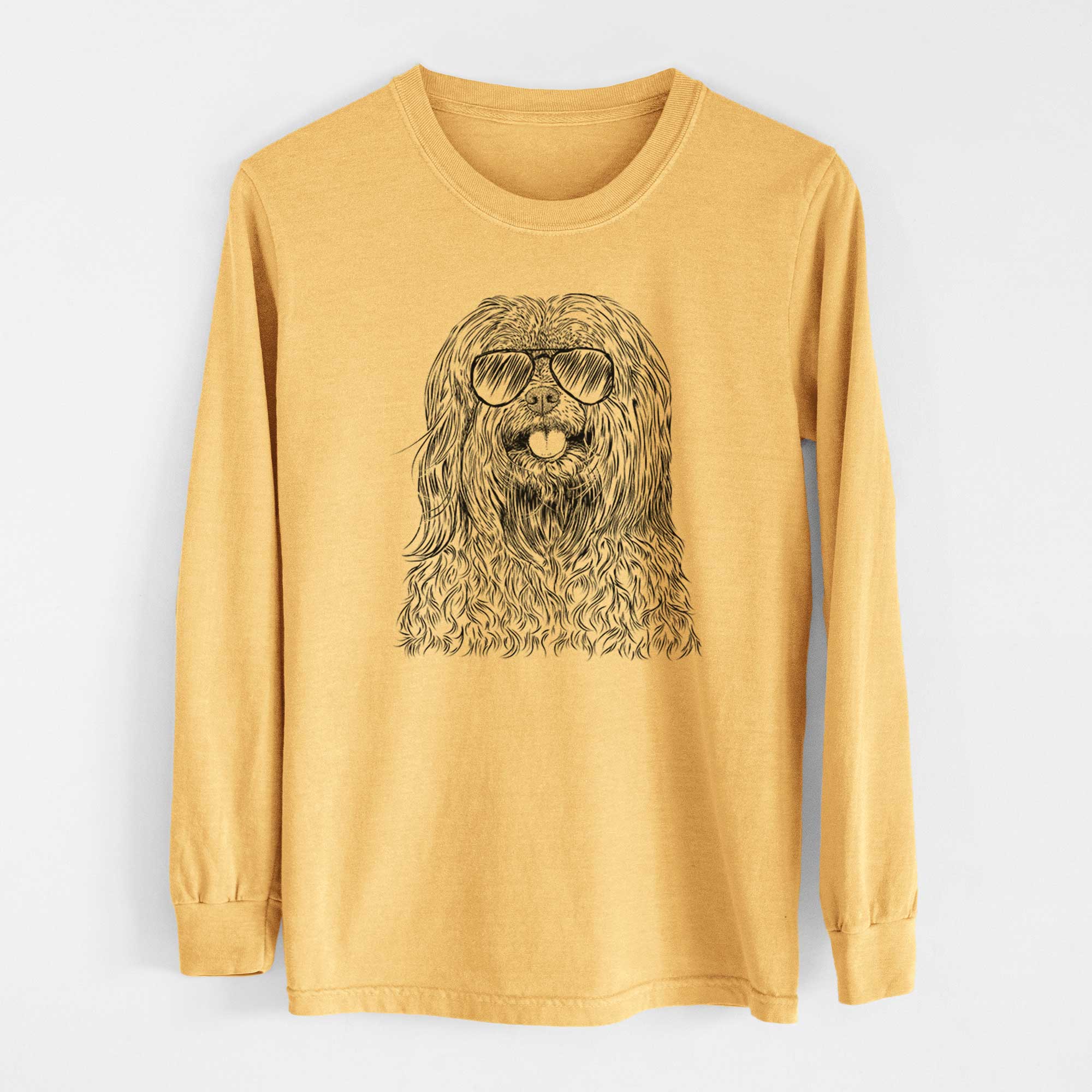 Aviators Annie the Mixed Breed - Heavyweight 100% Cotton Long Sleeve