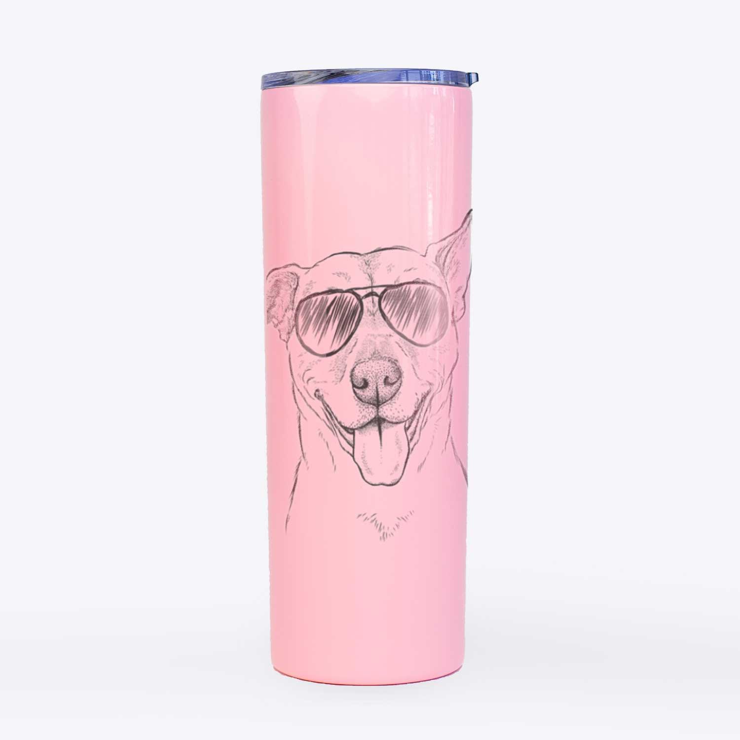 Annie Belle the Pitbull Mix - 20oz Skinny Tumbler