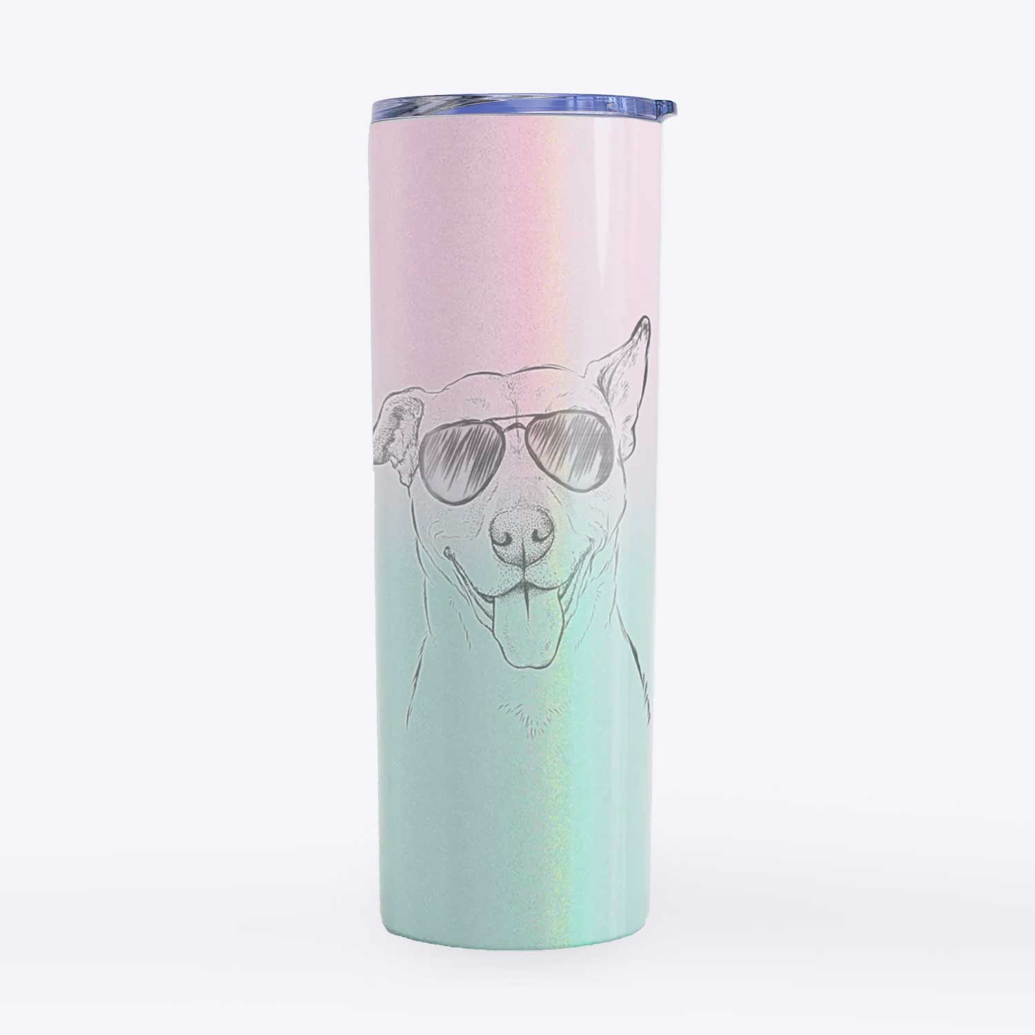 Annie Belle the Pitbull Mix - 20oz Skinny Tumbler