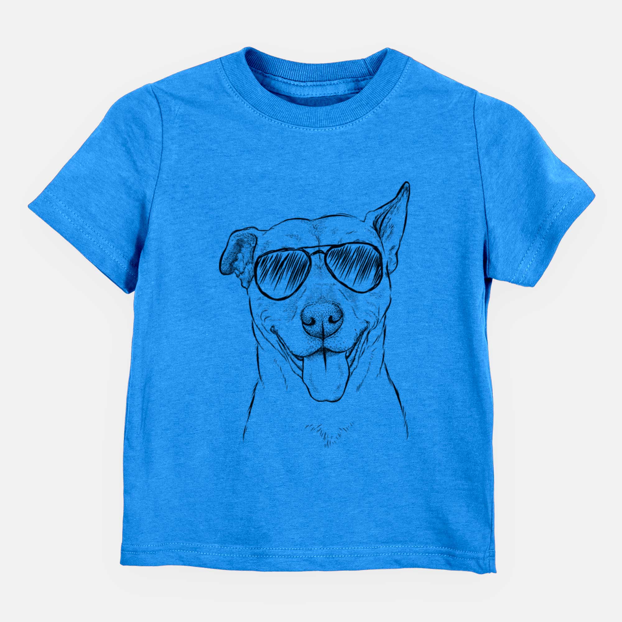 Aviator Annie Belle the Pitbull Mix - Kids/Youth/Toddler Shirt