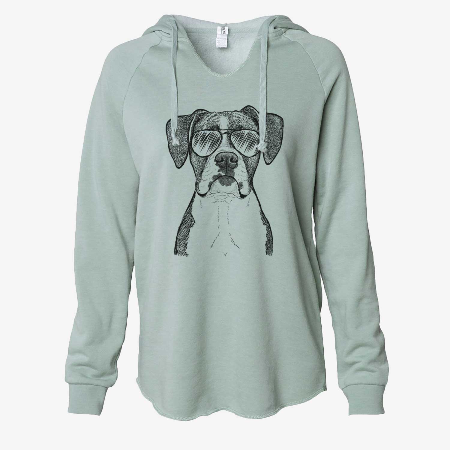 Annie the Boxer - Cali Wave Hooded Sweatshirt