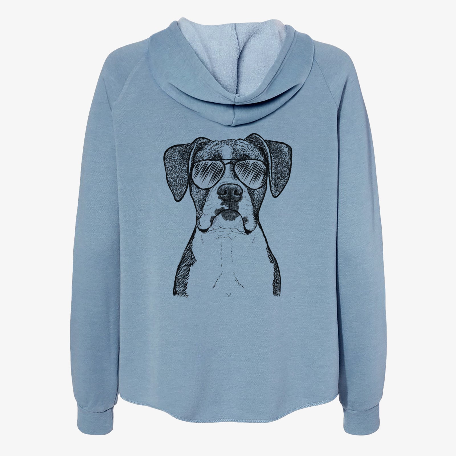 Annie the Boxer - Women's Cali Wave Zip-Up Sweatshirt