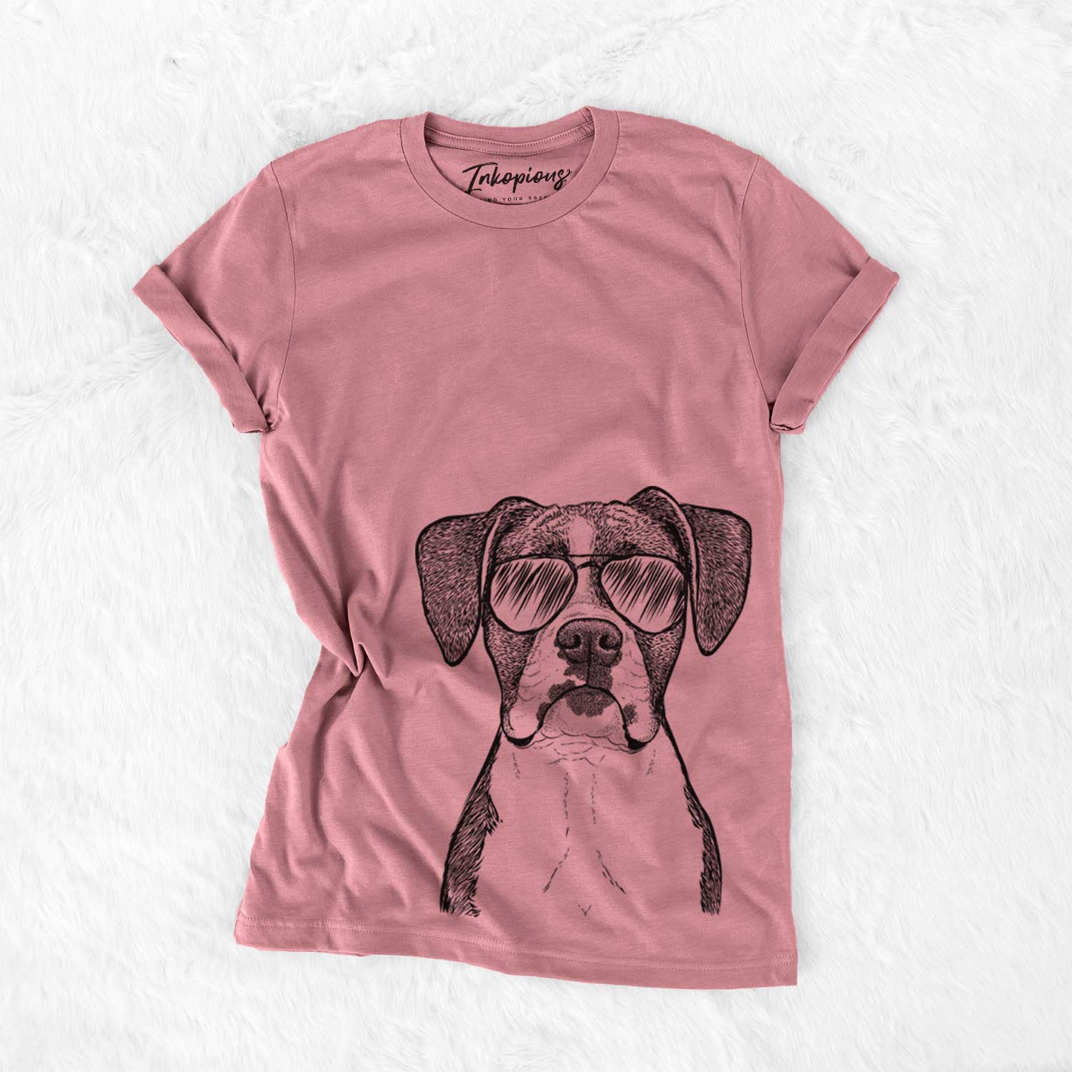 Aviator Annie the Boxer - Unisex Crewneck