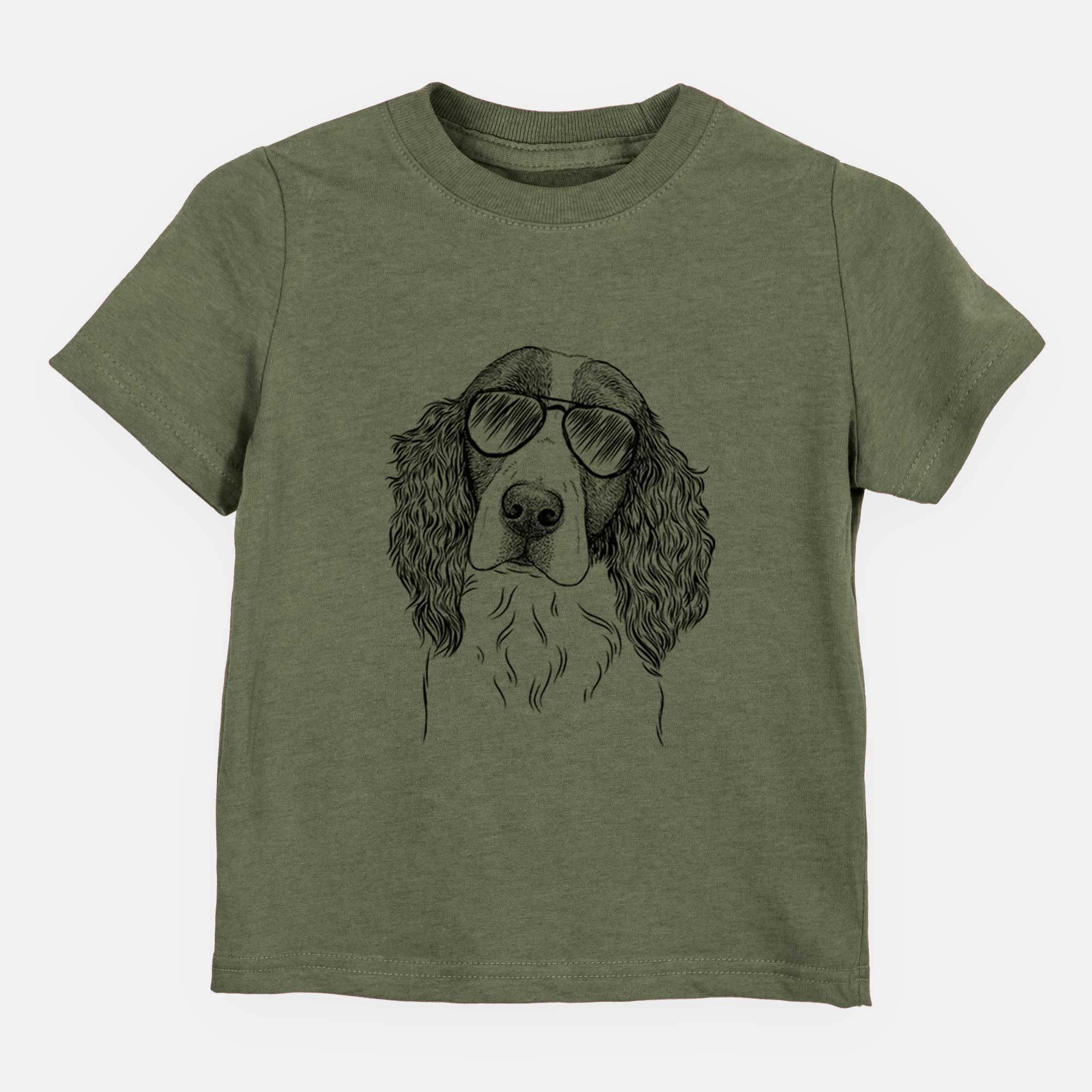 Aviator Annie the English Springer Spaniel - Kids/Youth/Toddler Shirt