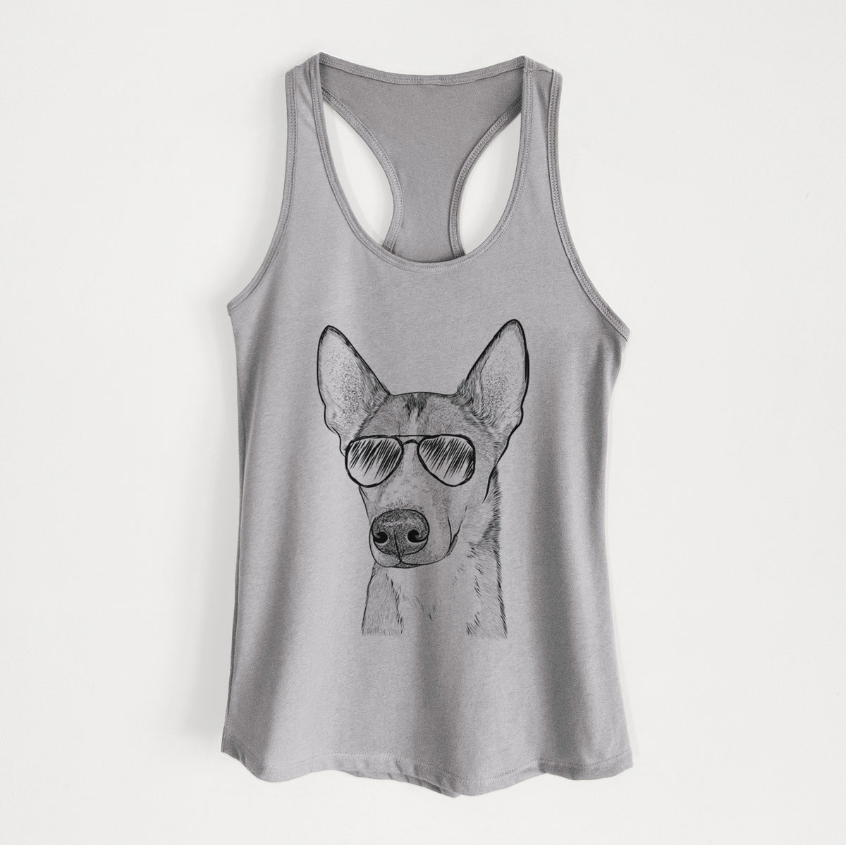 Anubis the Alaskan Husky - Women's Racerback Tanktop