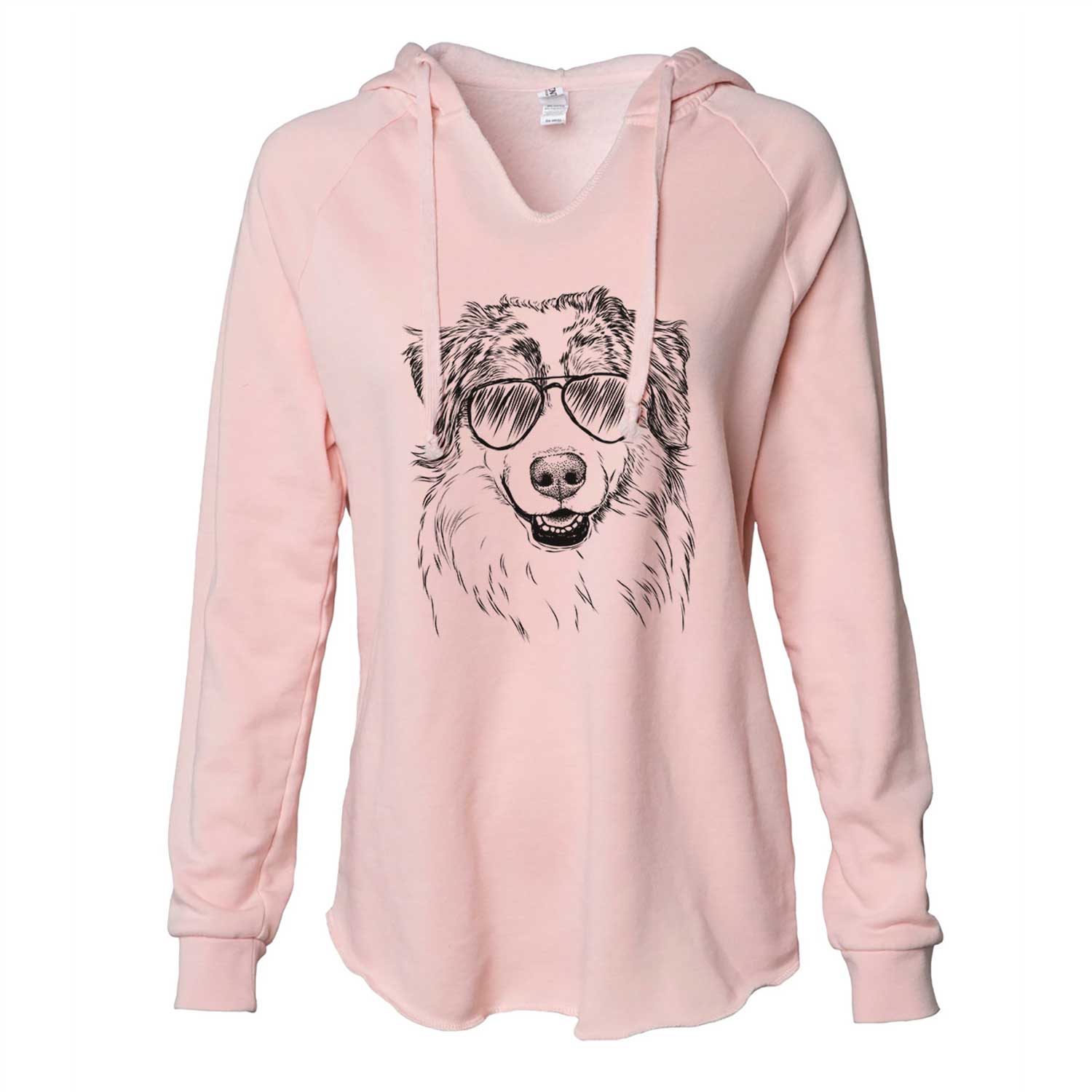 Aonghus the Australian Shepherd - Cali Wave Hooded Sweatshirt