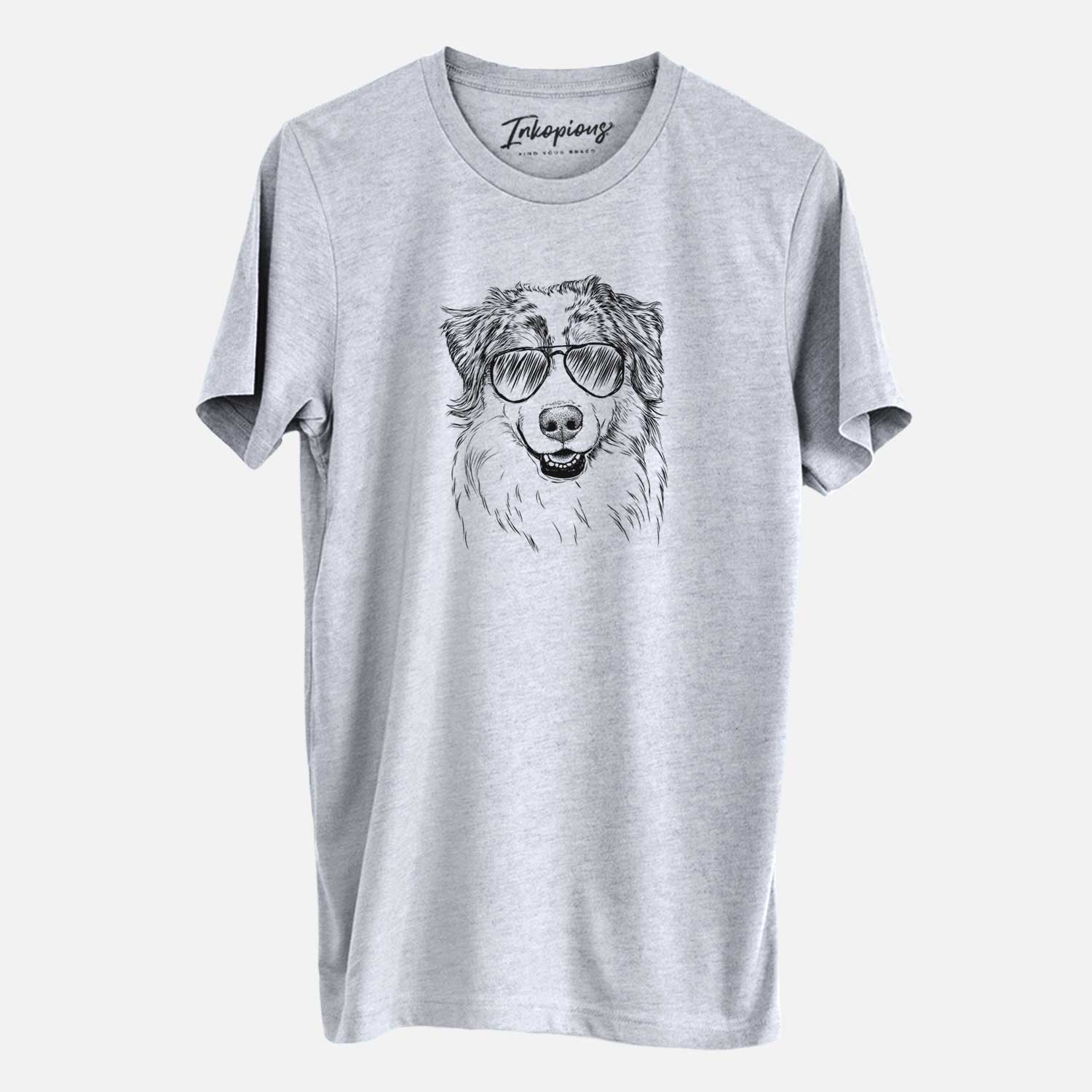 Aviator Aonghus the Australian Shepherd - Unisex Crewneck