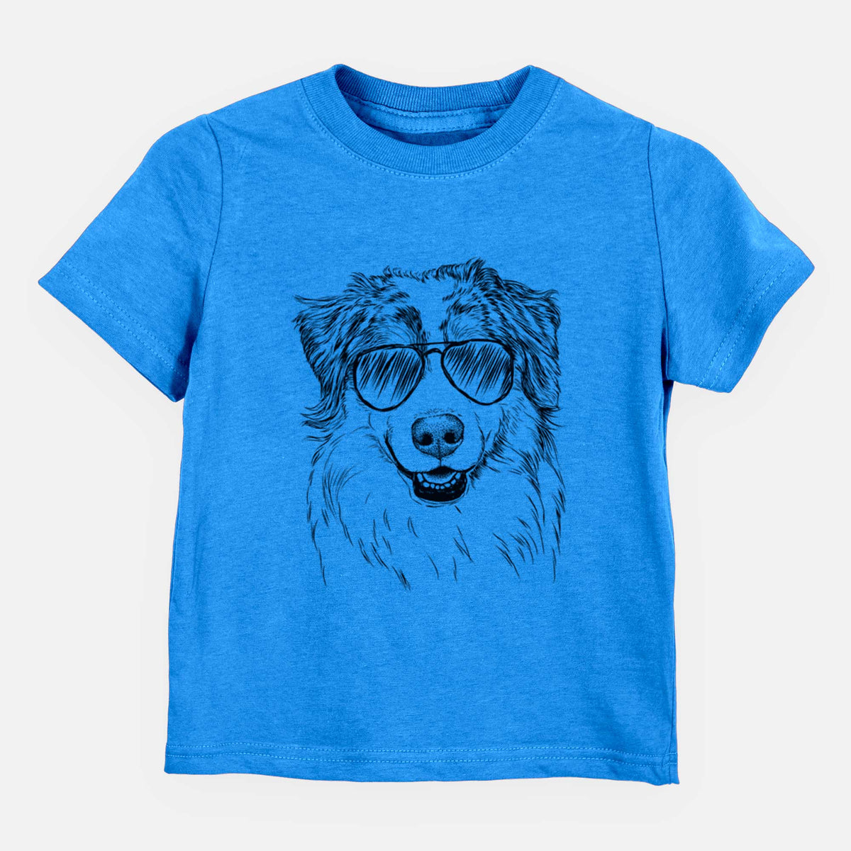 Aviator Aonghus the Australian Shepherd - Kids/Youth/Toddler Shirt