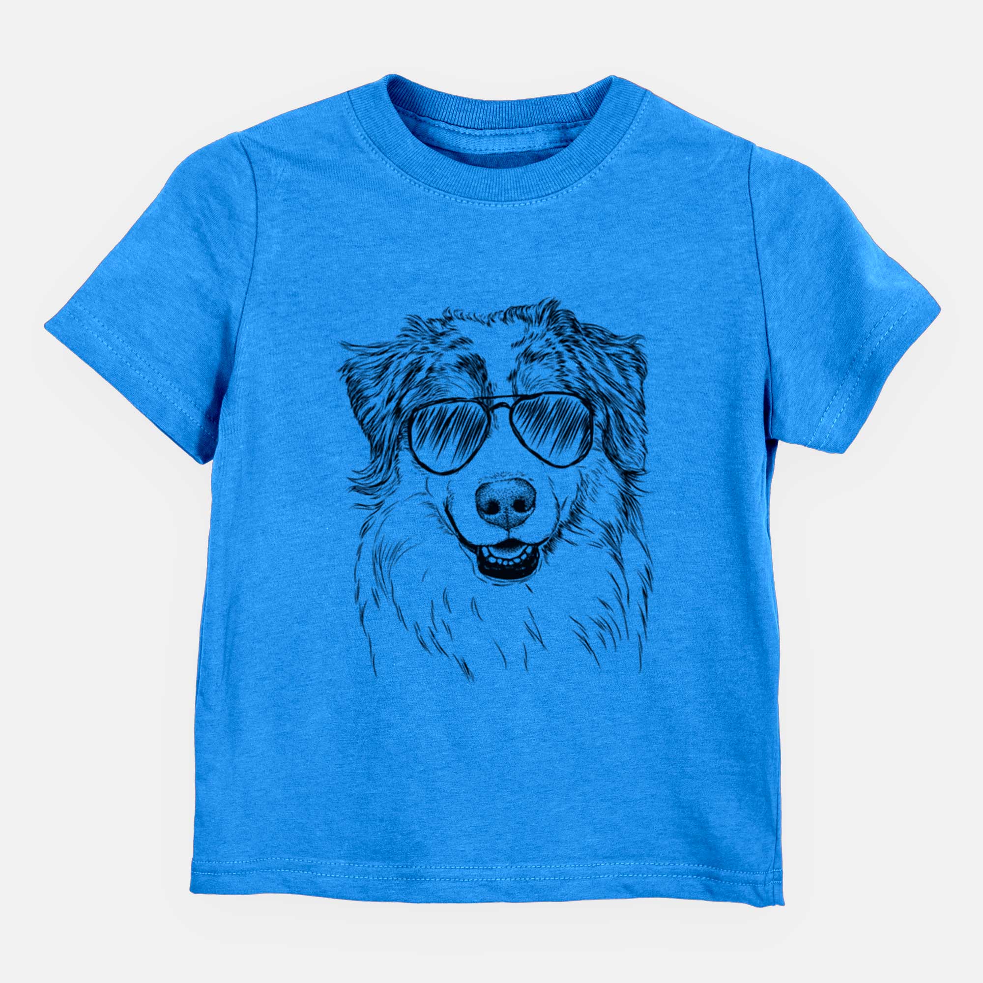 Aviator Aonghus the Australian Shepherd - Kids/Youth/Toddler Shirt