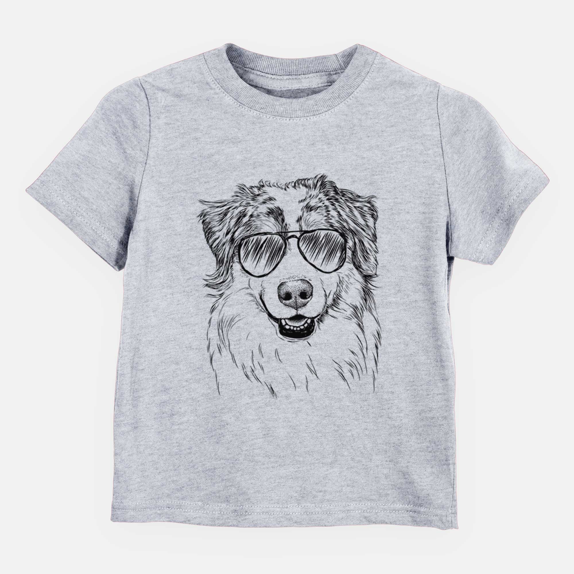 Aviator Aonghus the Australian Shepherd - Kids/Youth/Toddler Shirt