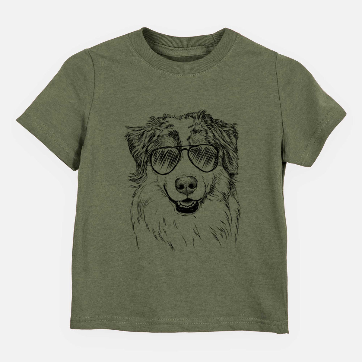 Aviator Aonghus the Australian Shepherd - Kids/Youth/Toddler Shirt