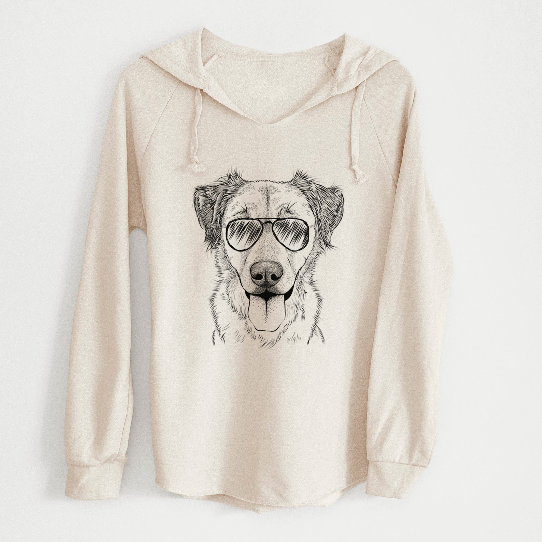Aviator Apollo the Mixed Breed - Cali Wave Hooded Sweatshirt