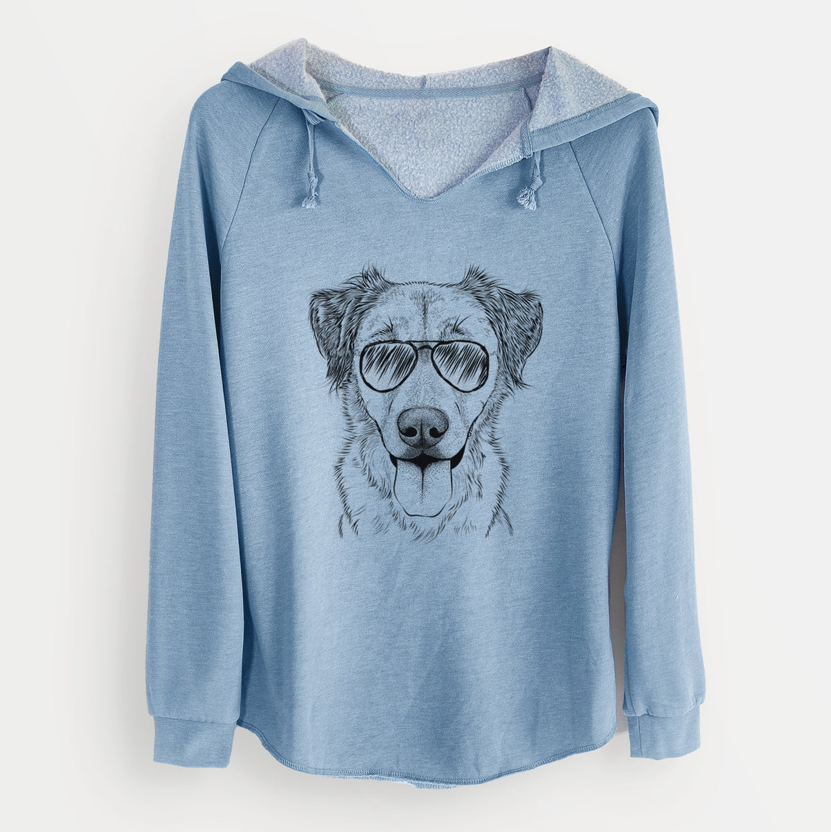 Aviator Apollo the Mixed Breed - Cali Wave Hooded Sweatshirt