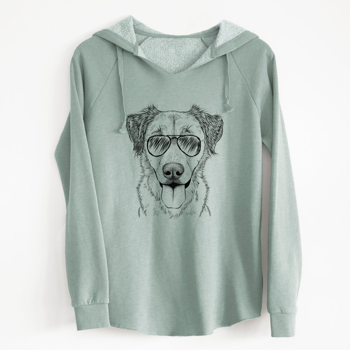 Aviator Apollo the Mixed Breed - Cali Wave Hooded Sweatshirt