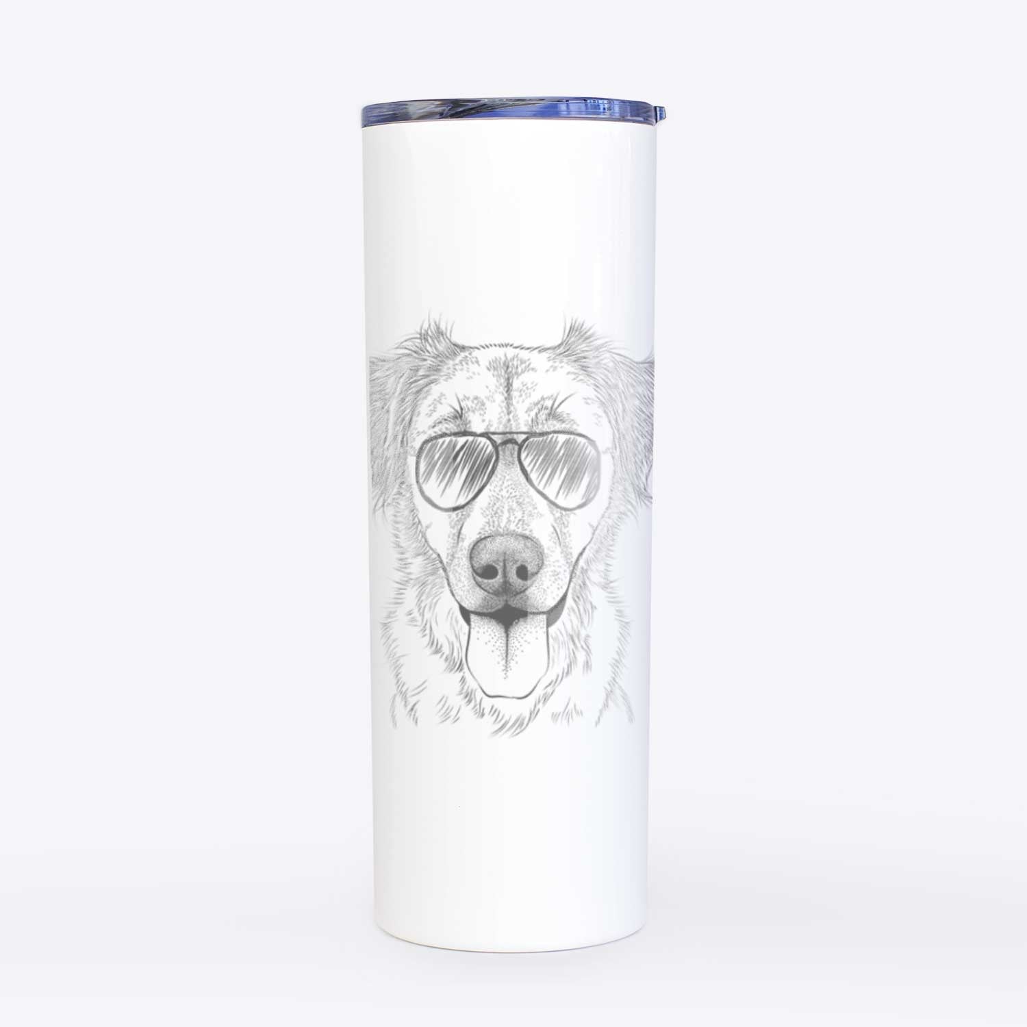 Apollo the Mixed Breed - 20oz Skinny Tumbler