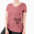 Aviator Archer the Shepherd Mix - Women's V-neck Shirt