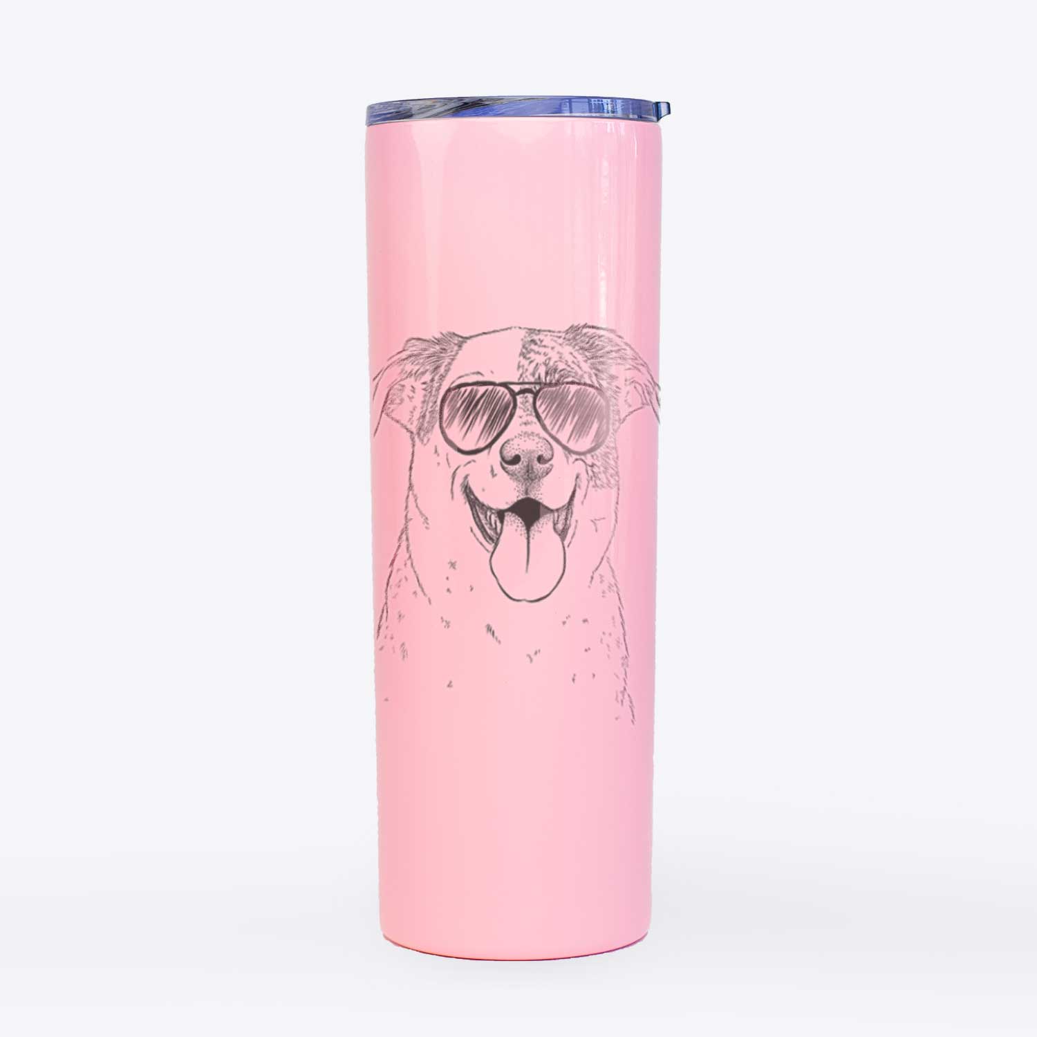 Archer the Shepherd Mix - 20oz Skinny Tumbler