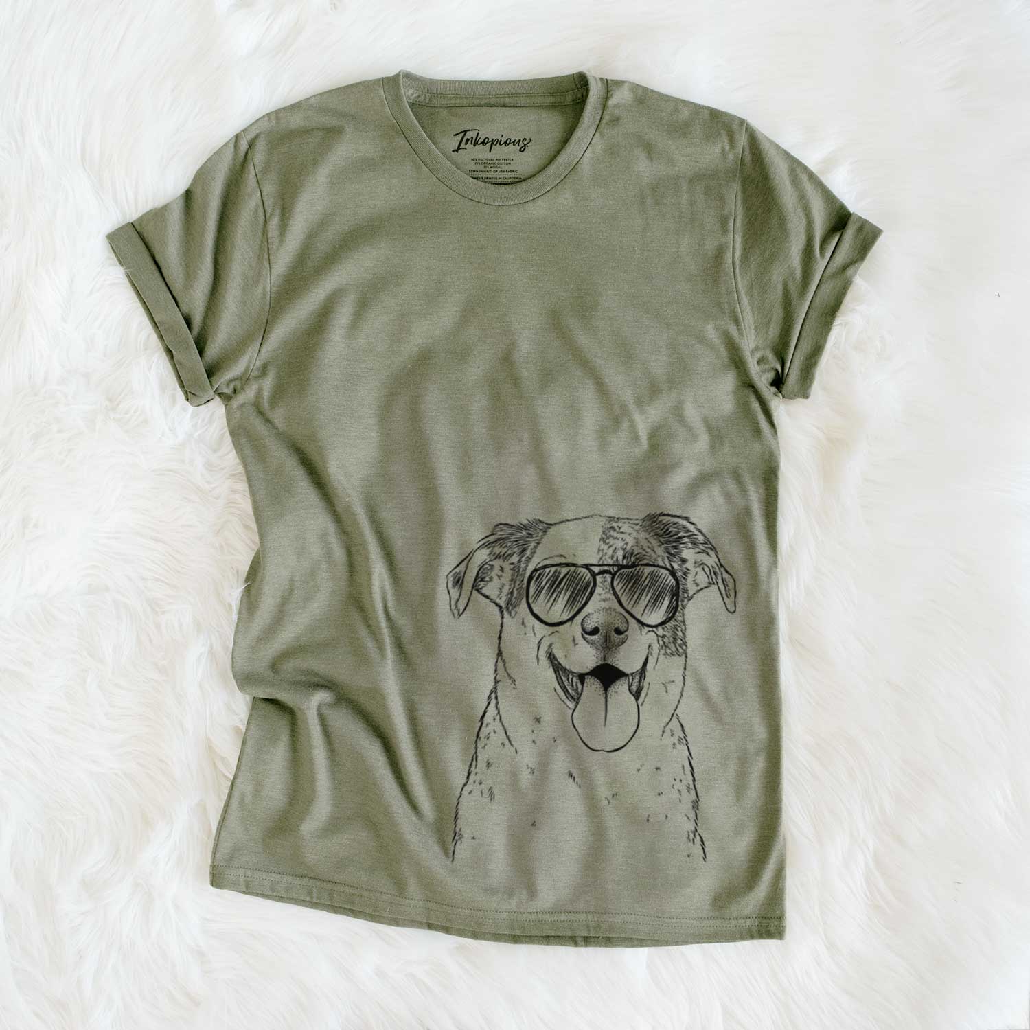 Aviator Archer the Shepherd Mix - Unisex Crewneck