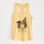 Archie the Silken Windhound - Women's Racerback Tanktop