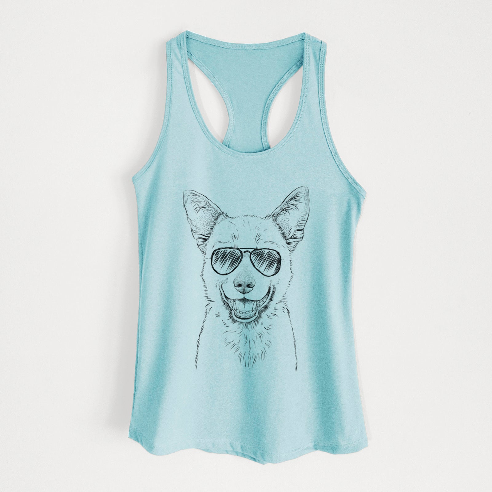 Arden the Australian Kelpie - Women's Racerback Tanktop