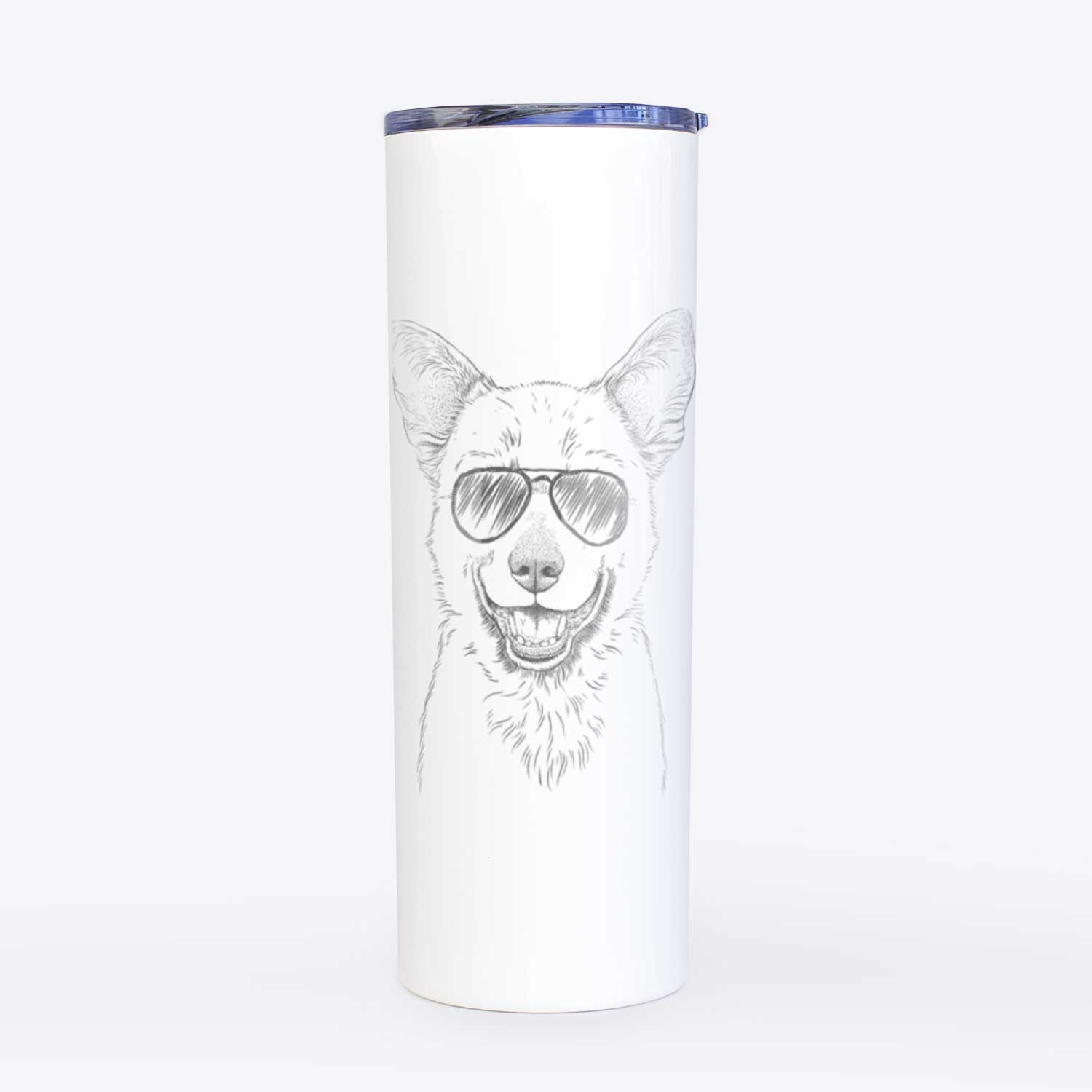 Arden the Australian Kelpie - 20oz Skinny Tumbler