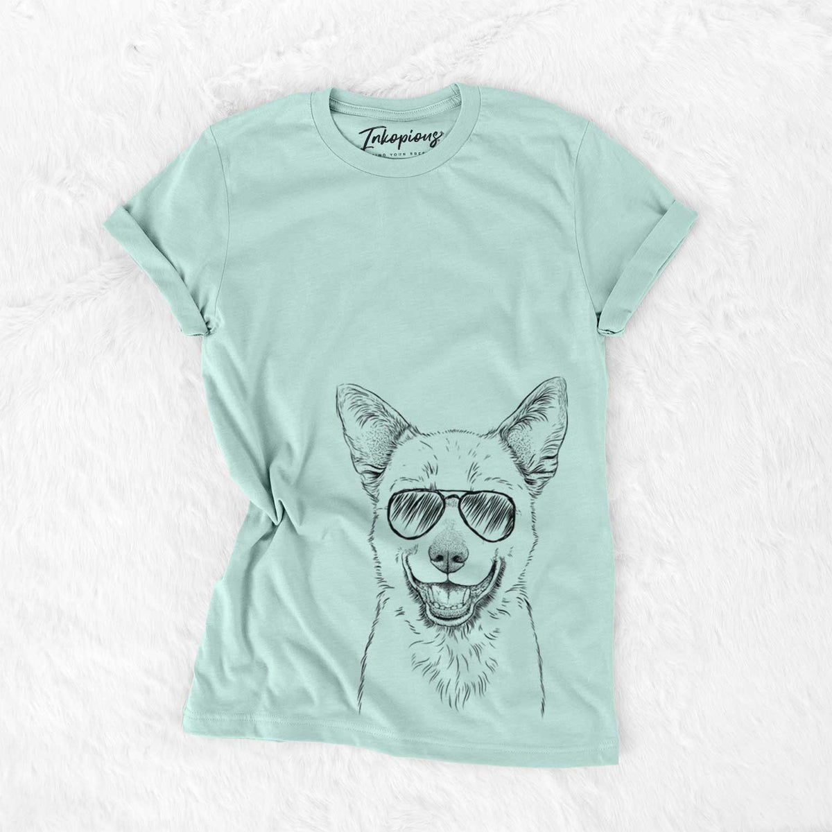 Aviator Arden the Australian Kelpie - Unisex Crewneck