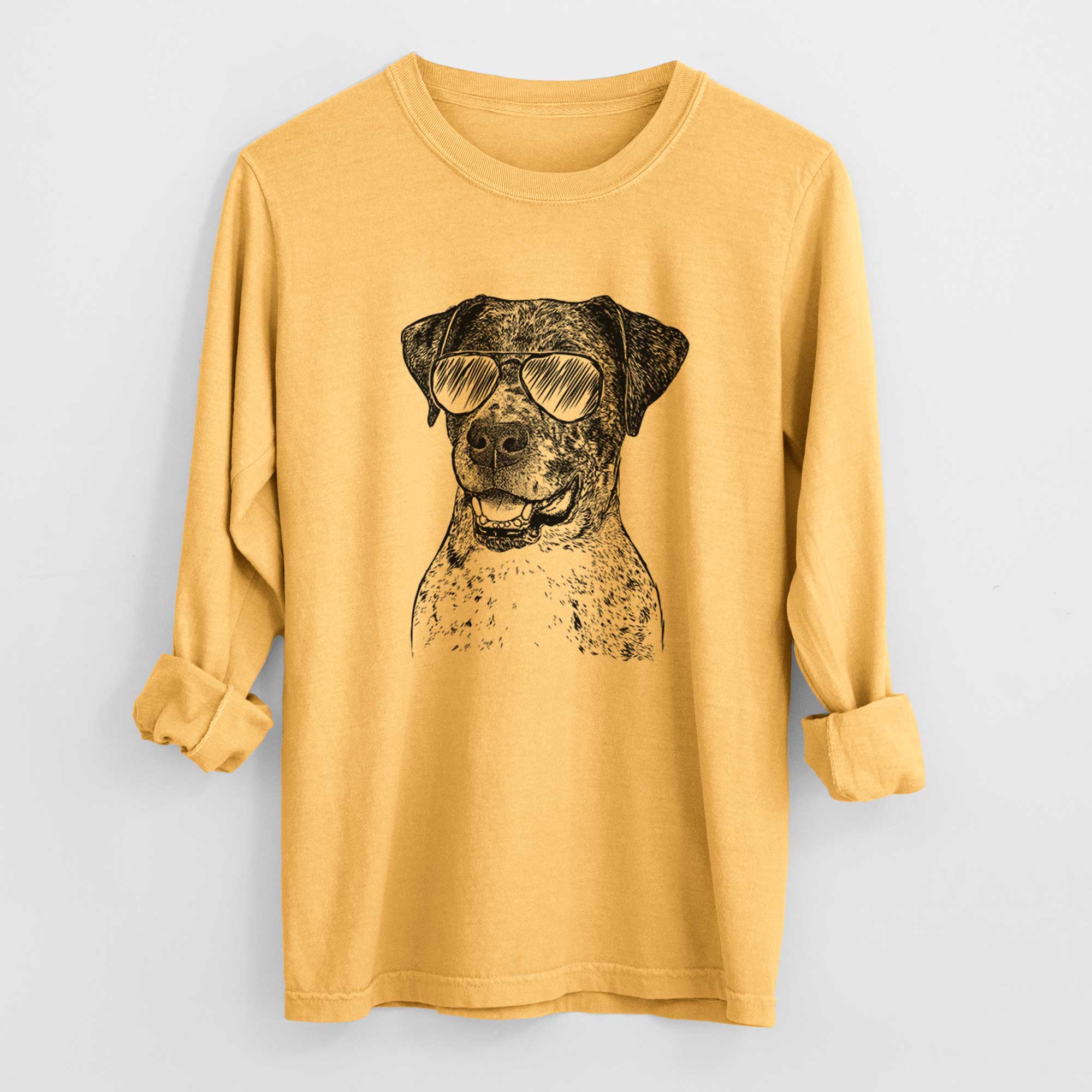 Aviators Argos the Catahoula - Heavyweight 100% Cotton Long Sleeve