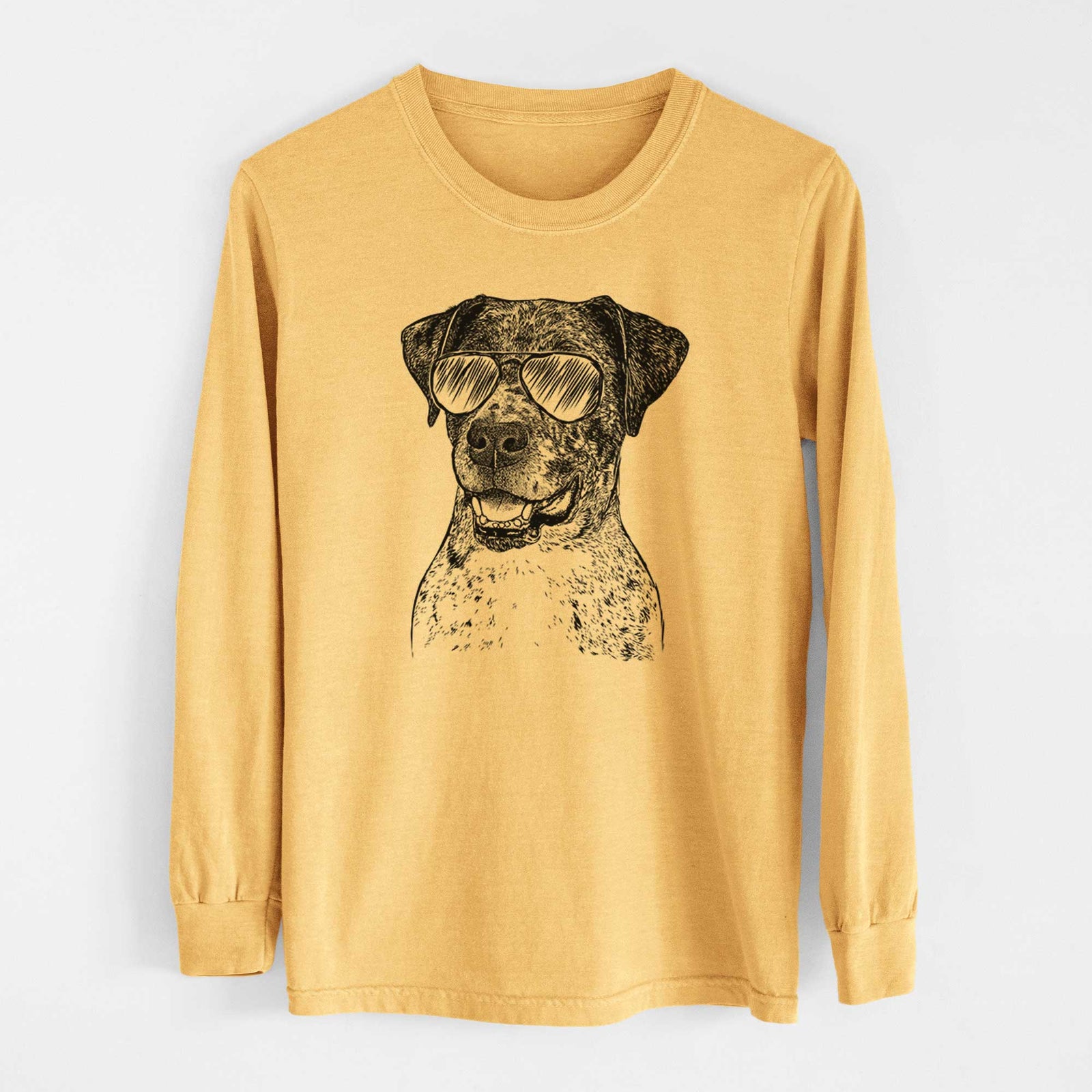Aviators Argos the Catahoula - Heavyweight 100% Cotton Long Sleeve