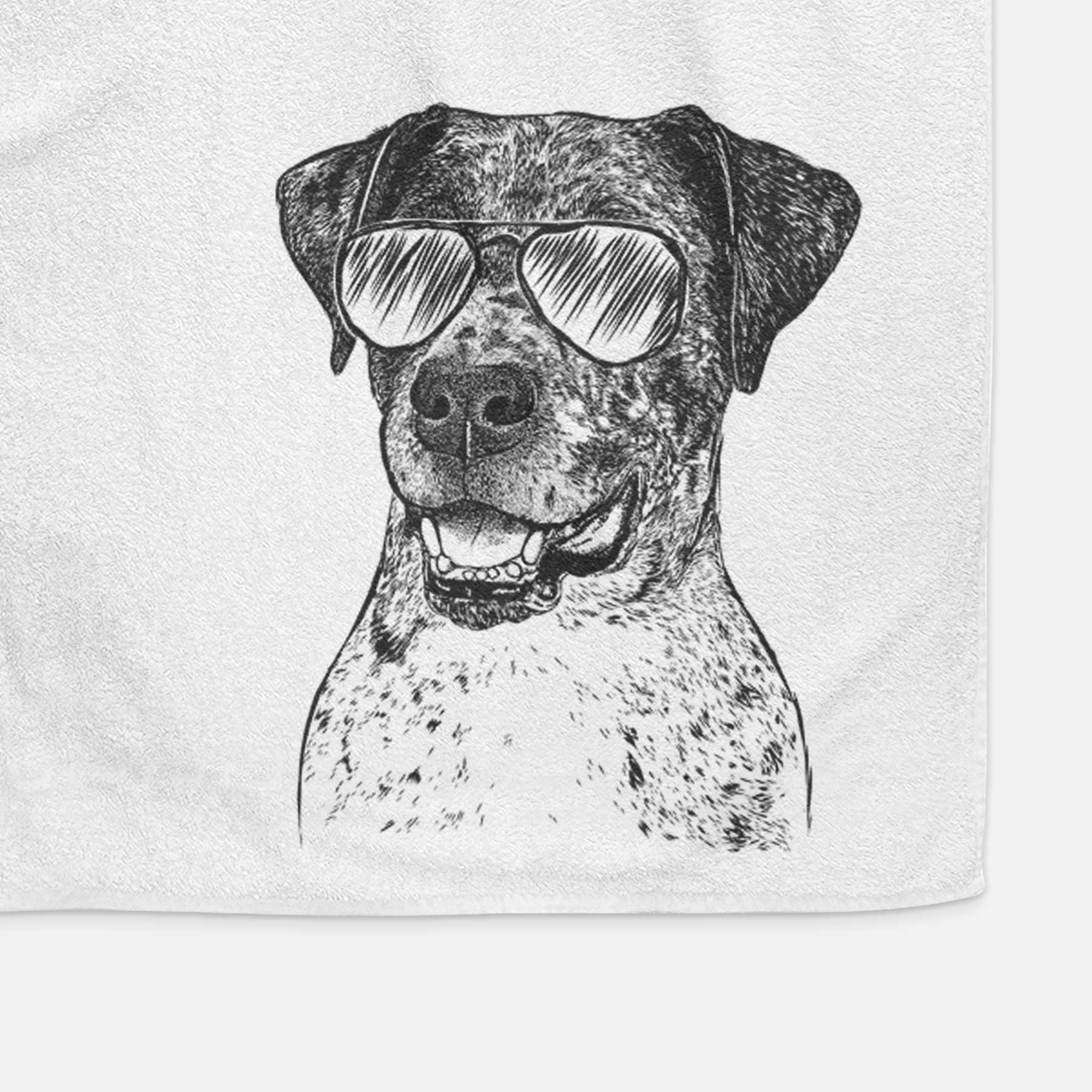 Argos the Catahoula Decorative Hand Towel