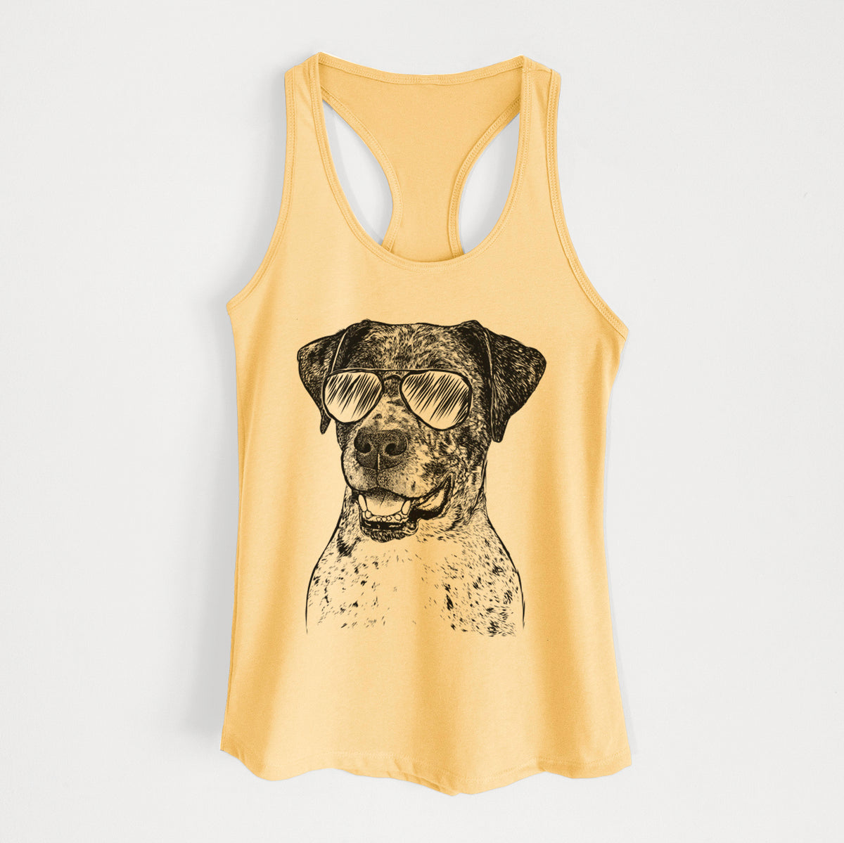 Argos the Catahoula - Women's Racerback Tanktop