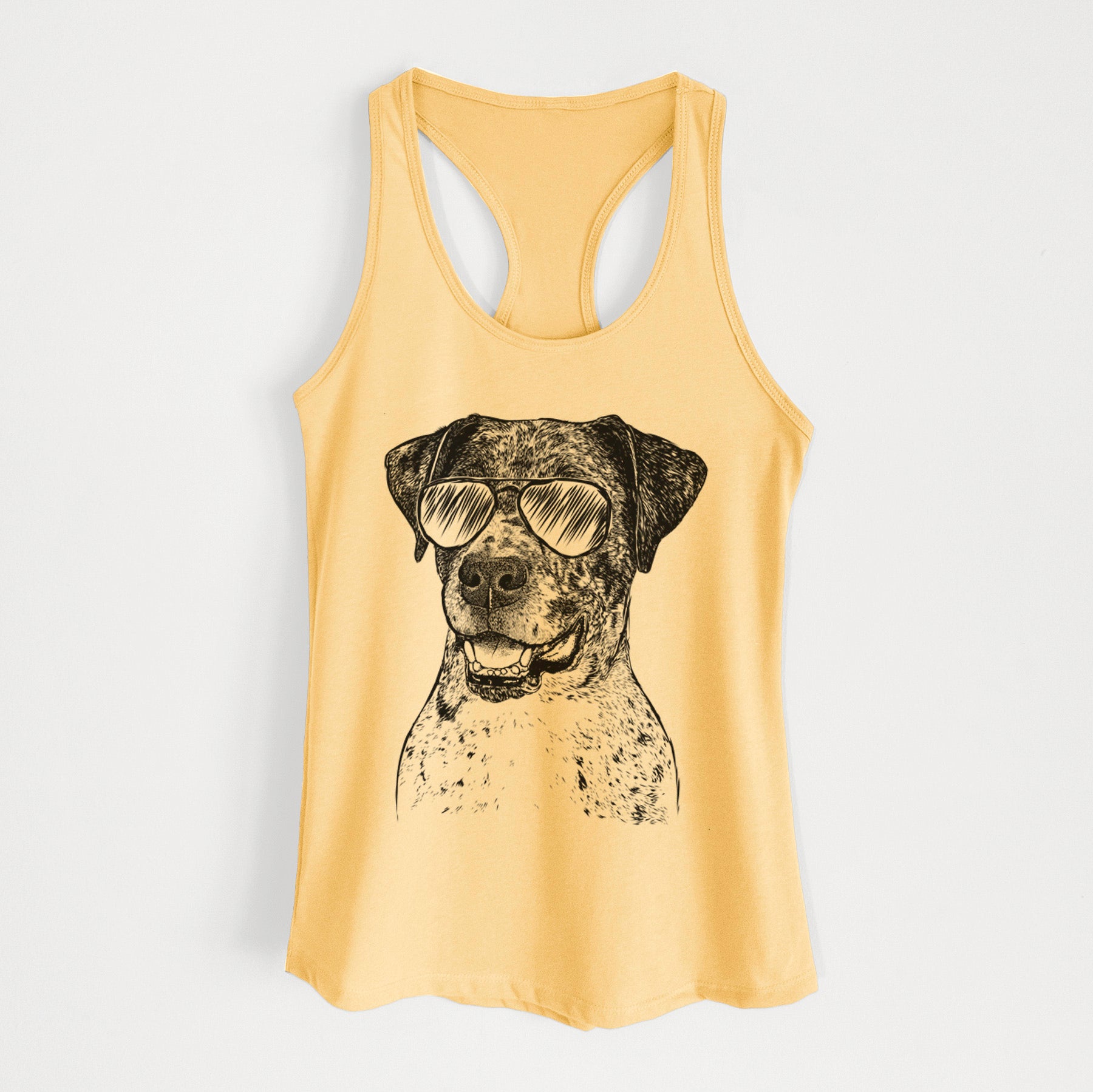 Argos the Catahoula - Women's Racerback Tanktop