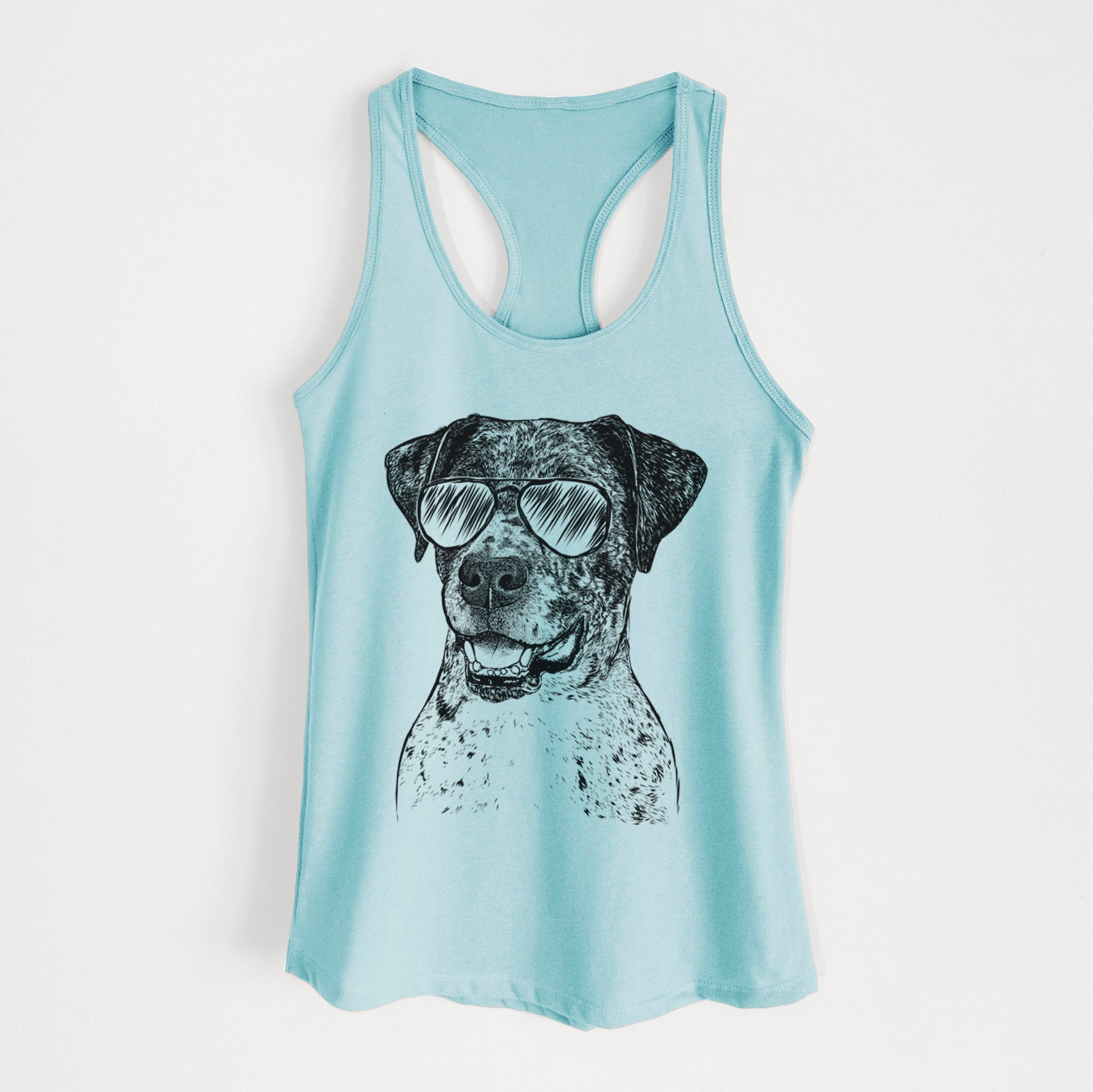 Argos the Catahoula - Women's Racerback Tanktop