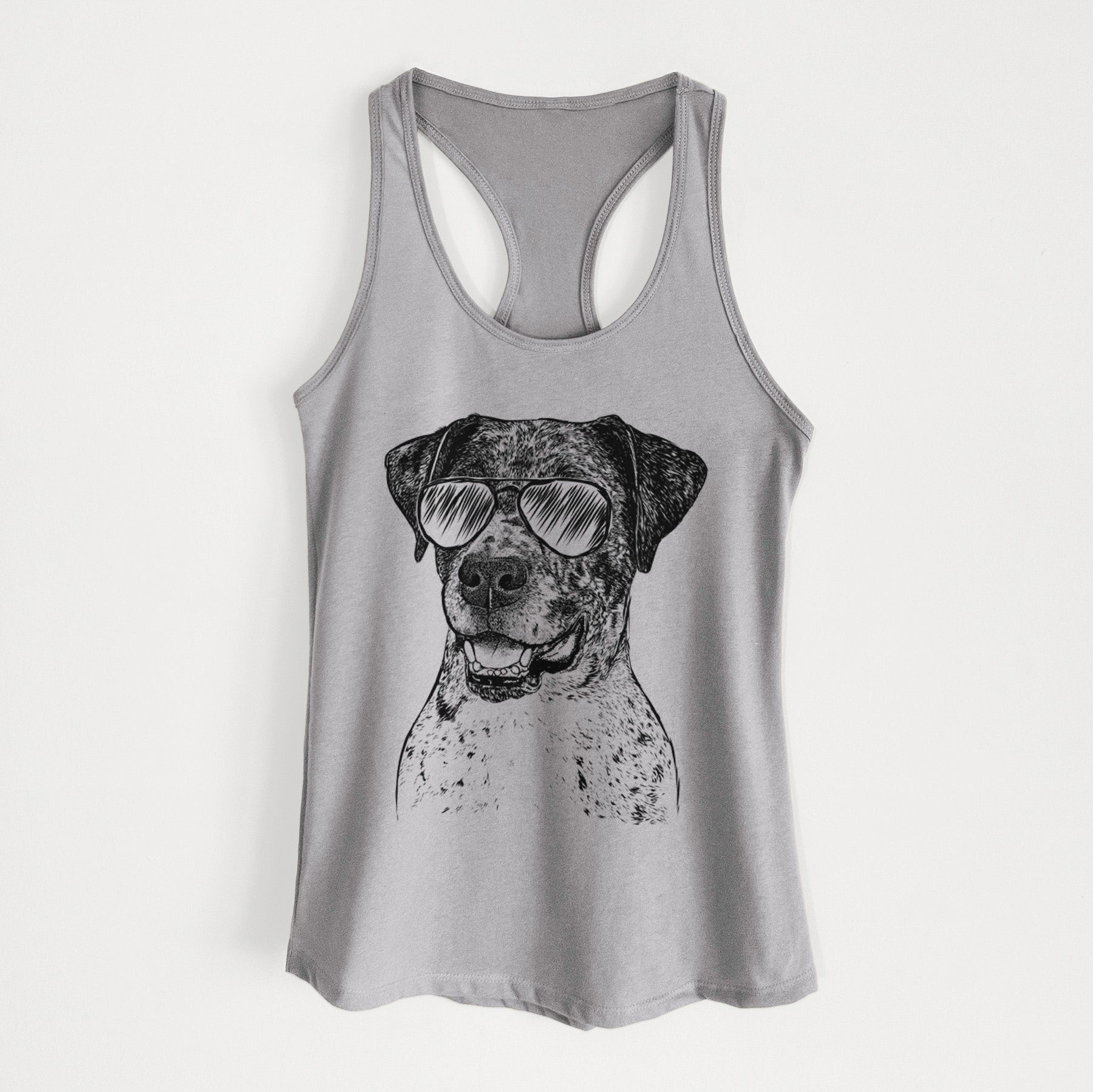 Argos the Catahoula - Women's Racerback Tanktop