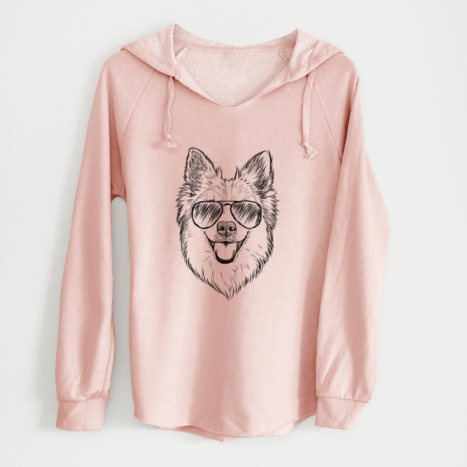 Aviator Ari the Icelandic Sheepdog - Cali Wave Hooded Sweatshirt