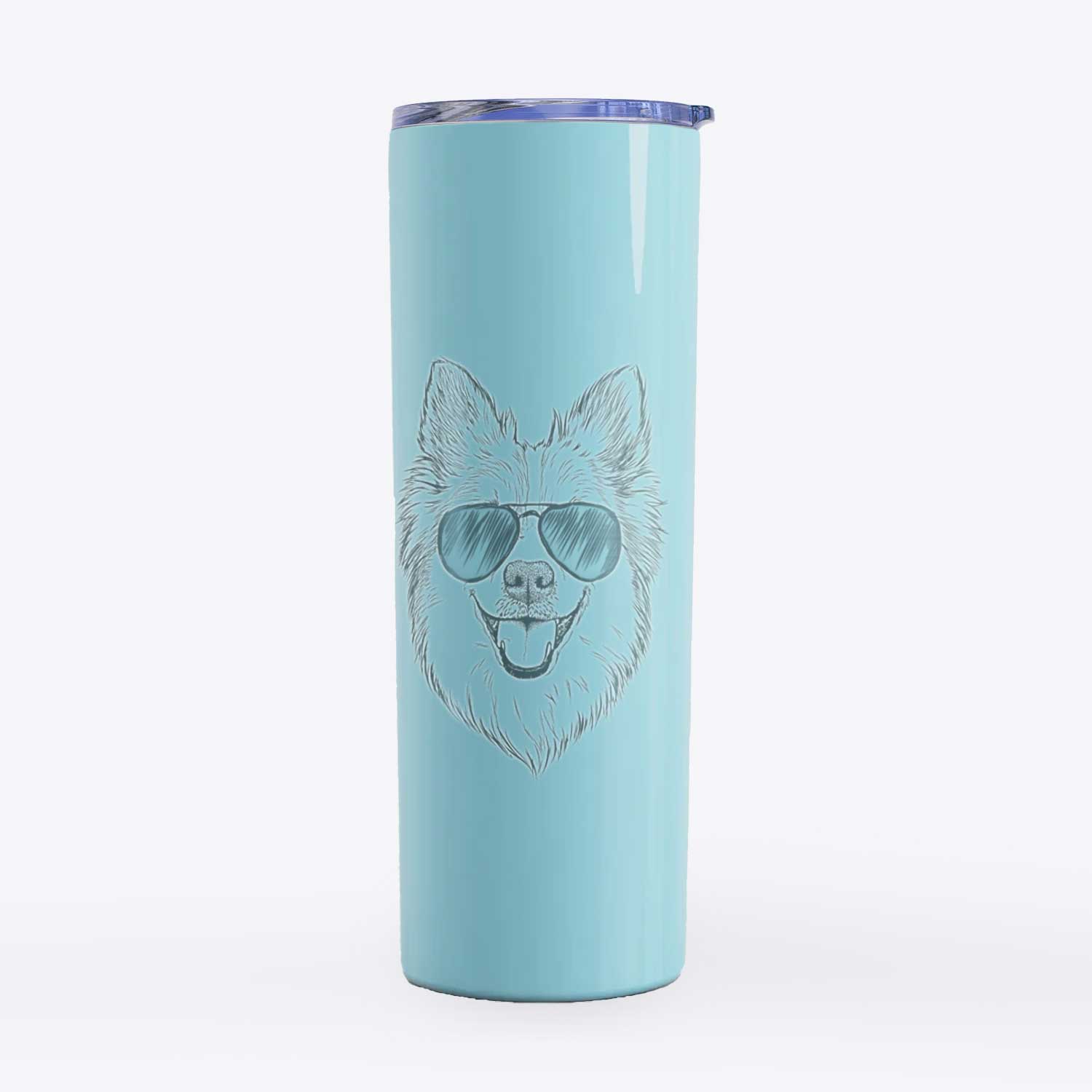 Ari the Icelandic Sheepdog - 20oz Skinny Tumbler