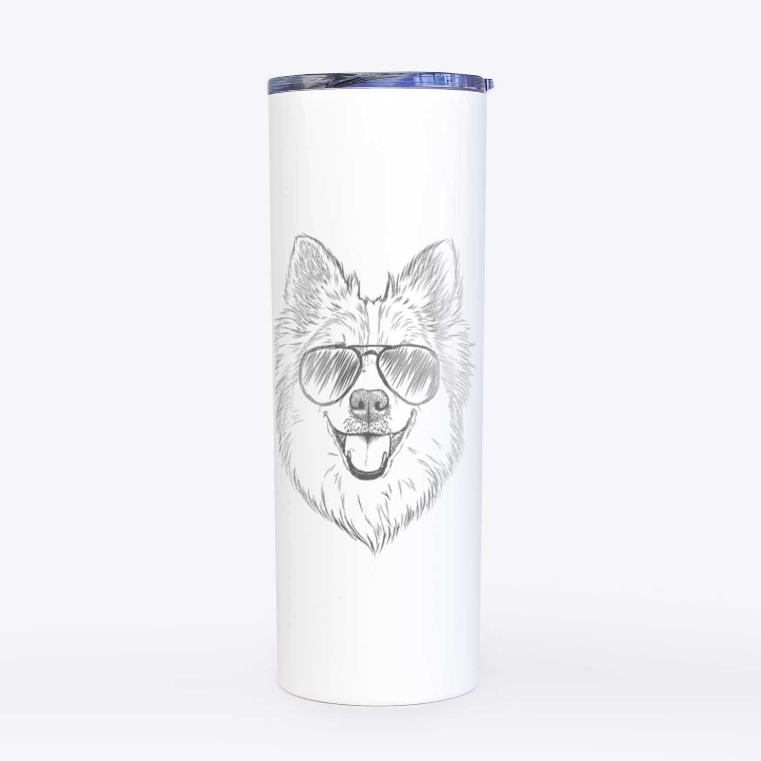 Ari the Icelandic Sheepdog - 20oz Skinny Tumbler