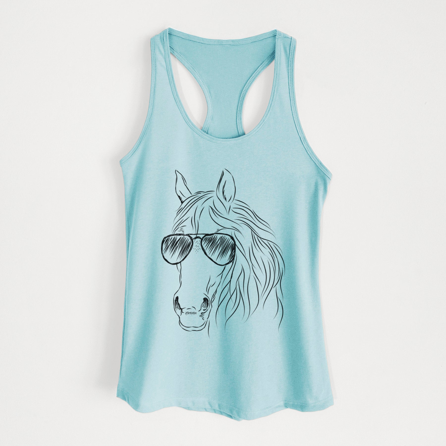 Aria the Horse - Women's Racerback Tanktop