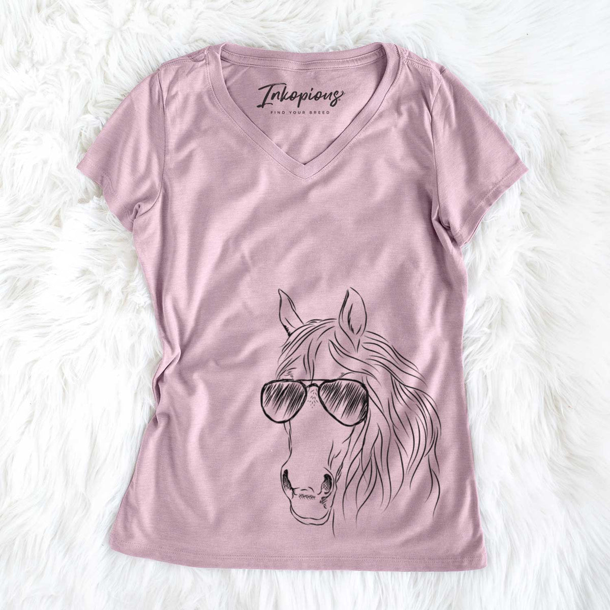 Aria the Horse - Women's V-neck Shirt