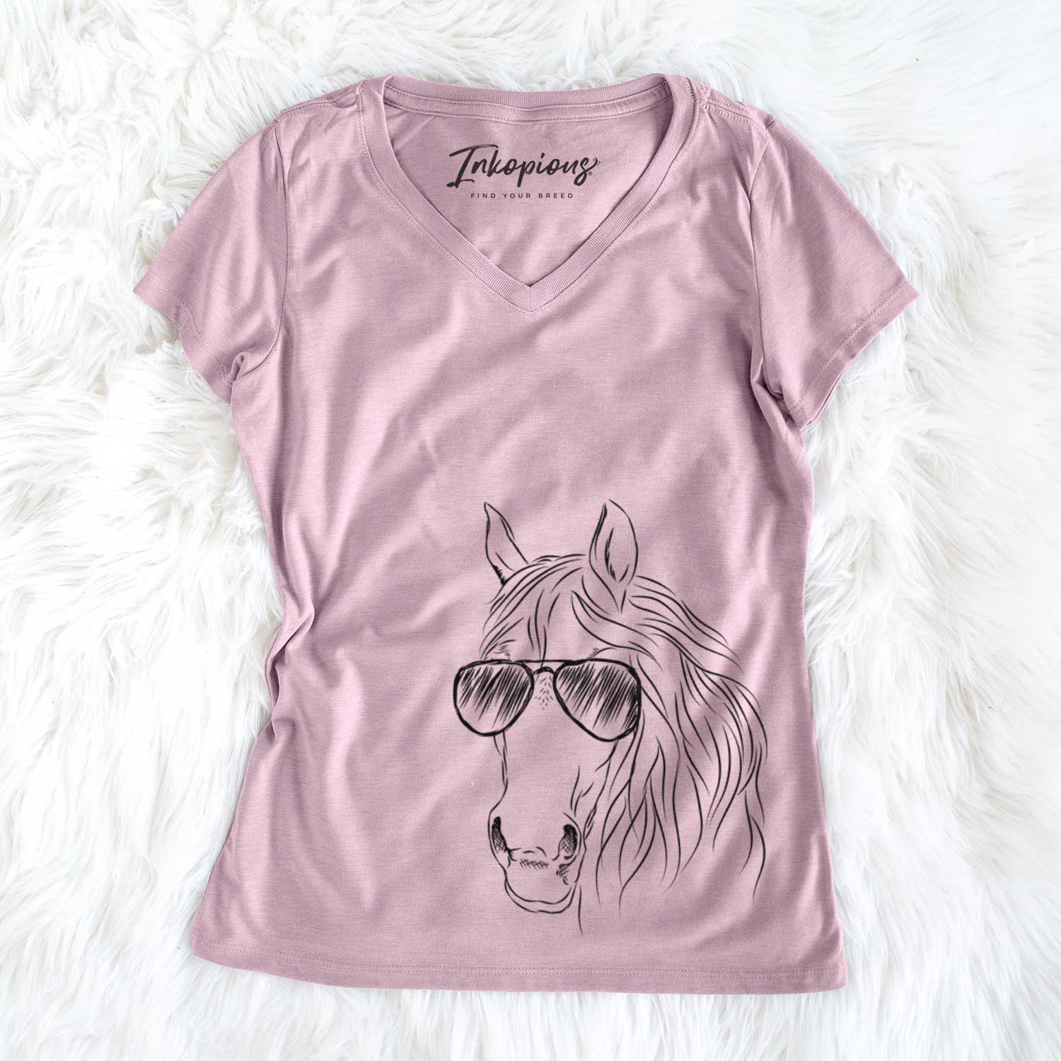 Aria the Horse - Women's V-neck Shirt
