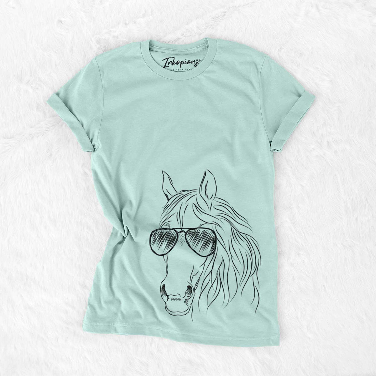 Aviator Aria the Horse - Unisex Crewneck