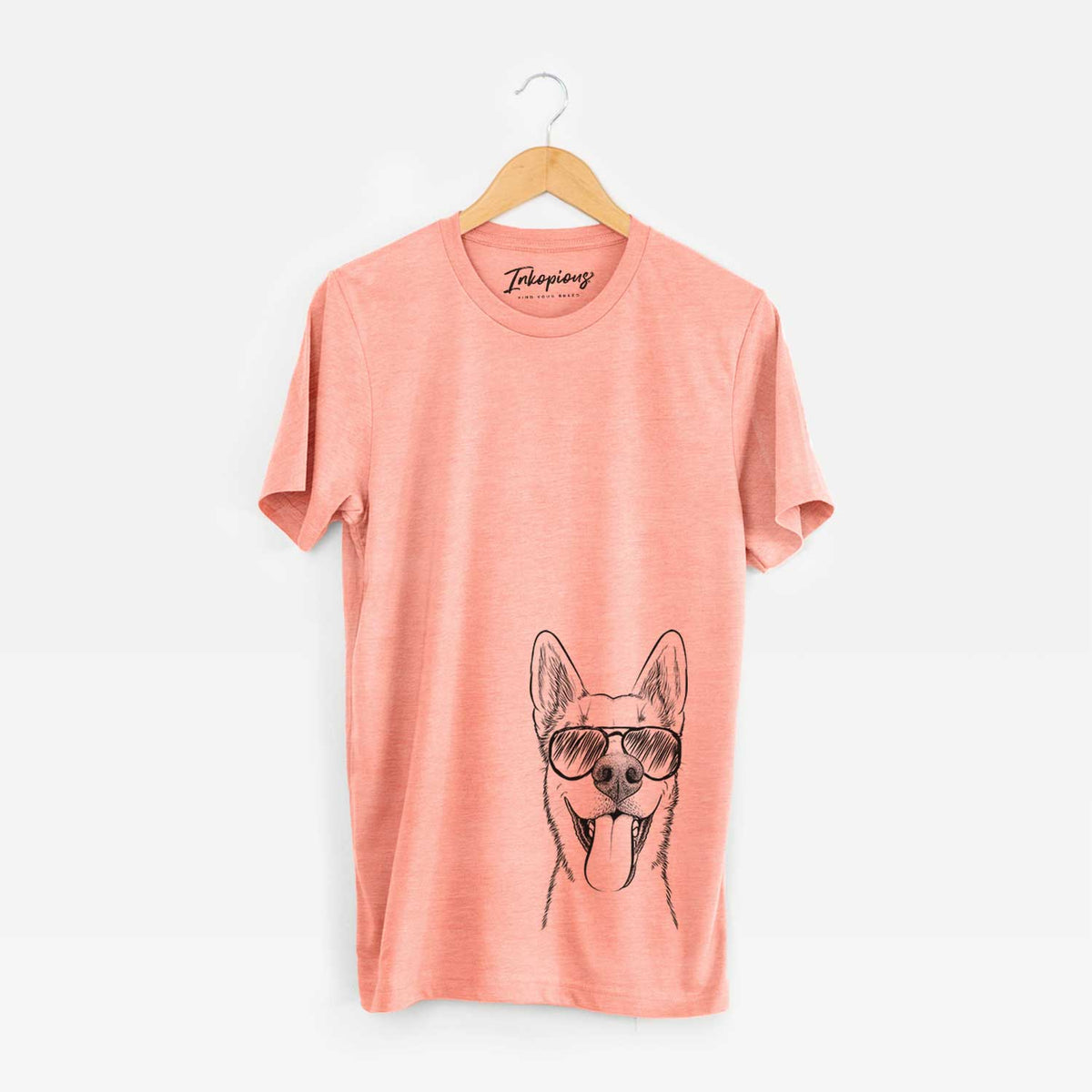 Aviator Arlo the Husky Shepherd Mix - Unisex Crewneck