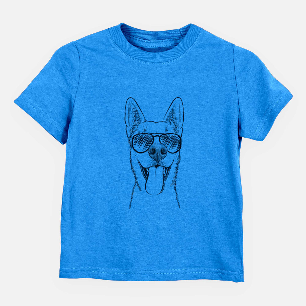 Aviator Arlo the Husky Shepherd Mix - Kids/Youth/Toddler Shirt
